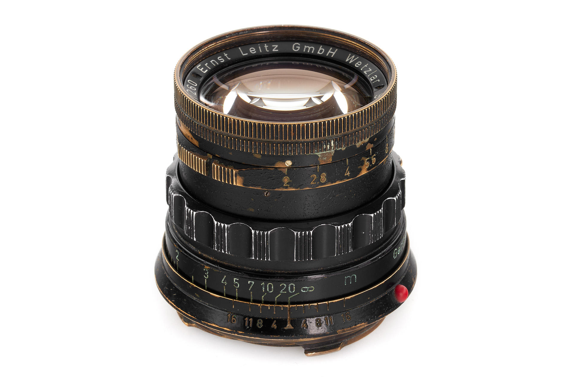 Summicron 2/5cm black paint / brass mount Summicron 2/5cm black paint / brass mount
