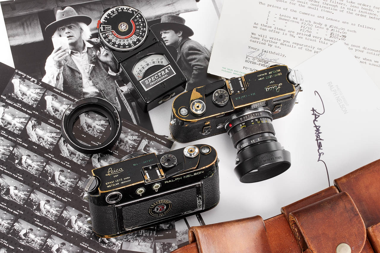 Leica M4 black paint outfit 'Ralph Nelson' *