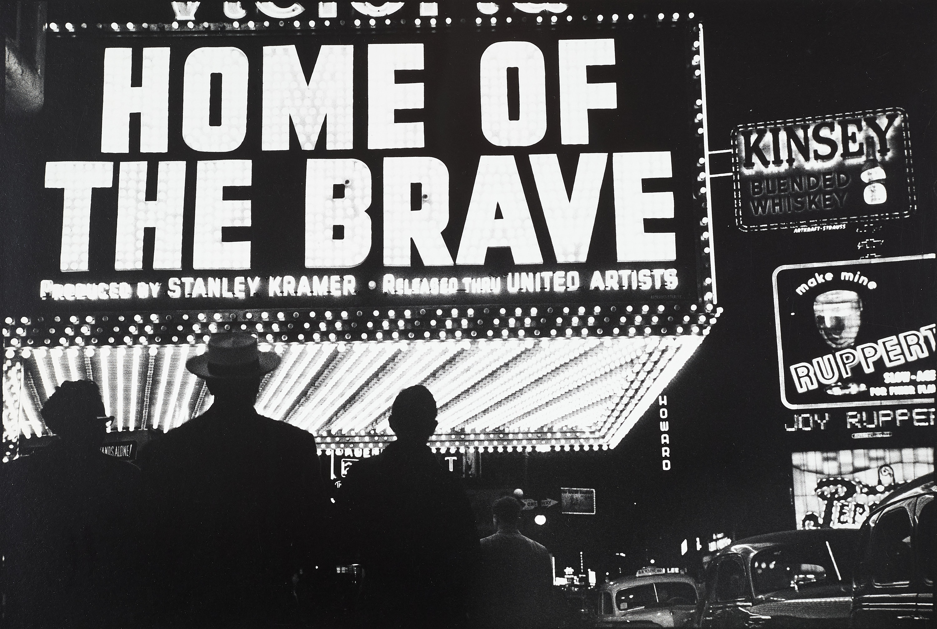 LOUIS FAURER (1916–2001) - "Home of the Brave", Times Square, New York 1950