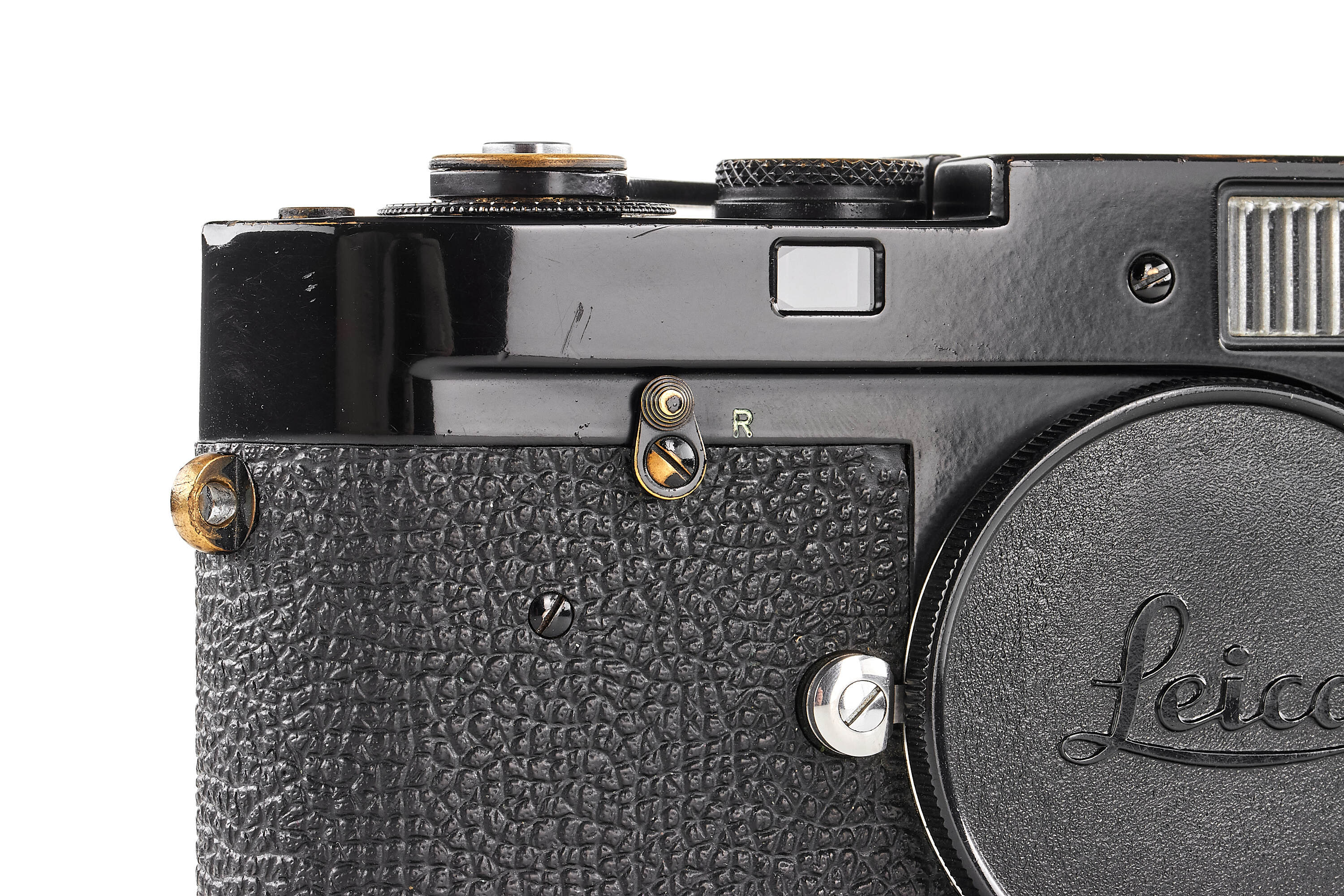 Leica M2 black paint with Leicavit MP