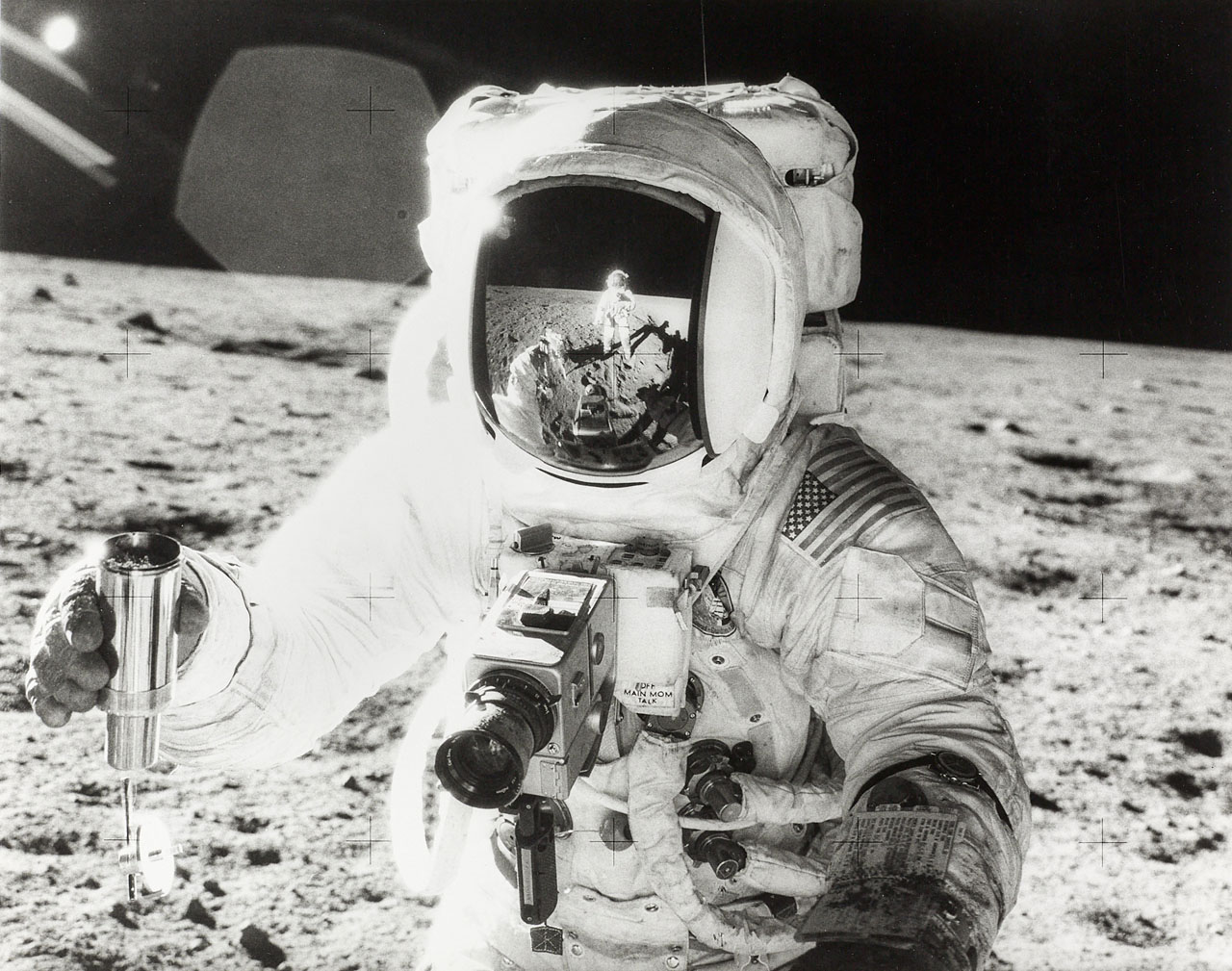 NASA APOLLO 12 - Charles Conrad, Moon, November 1969 NASA APOLLO 12 - Charles Conrad, Moon, November 1969