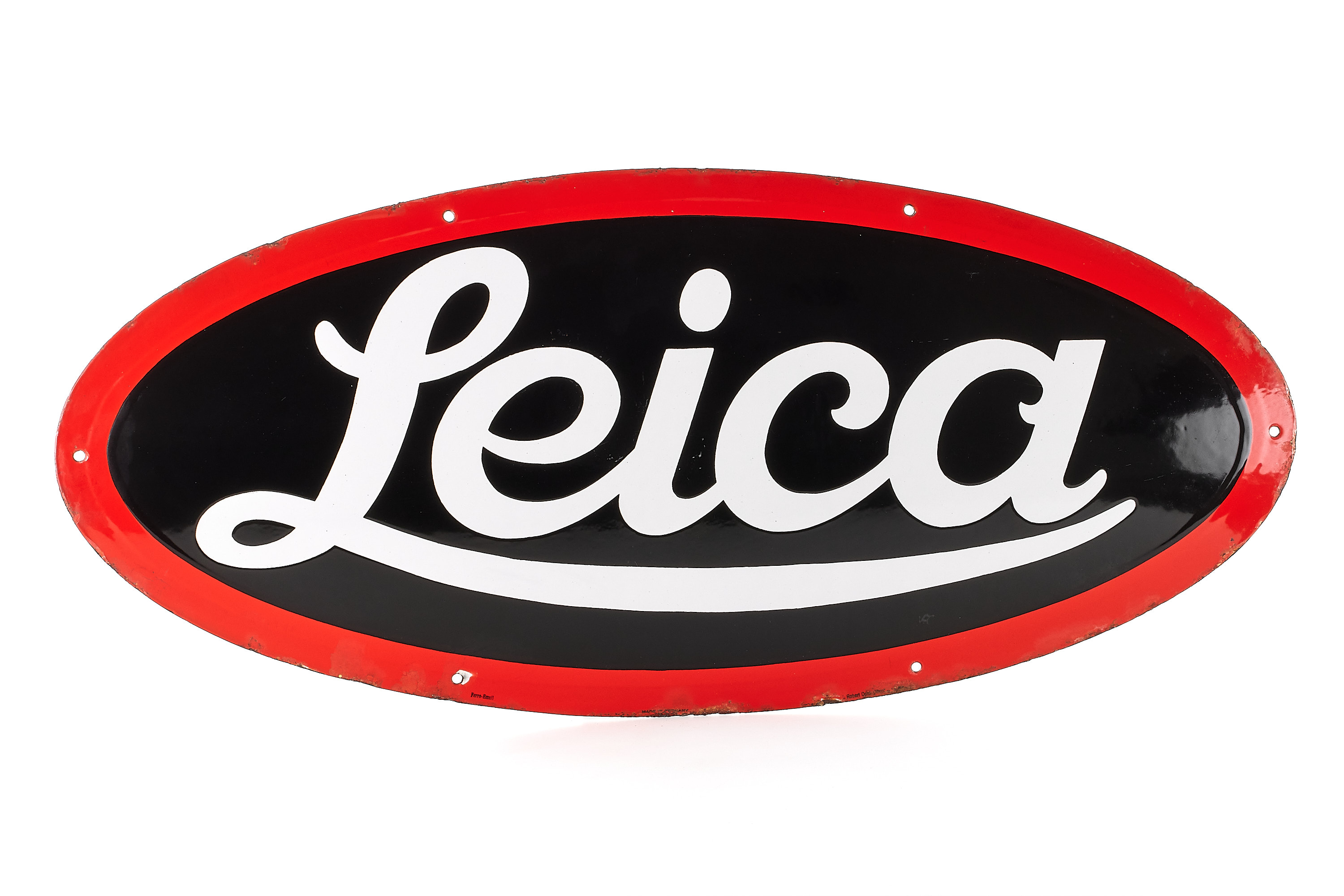 Leica Dealer Enamel Sign