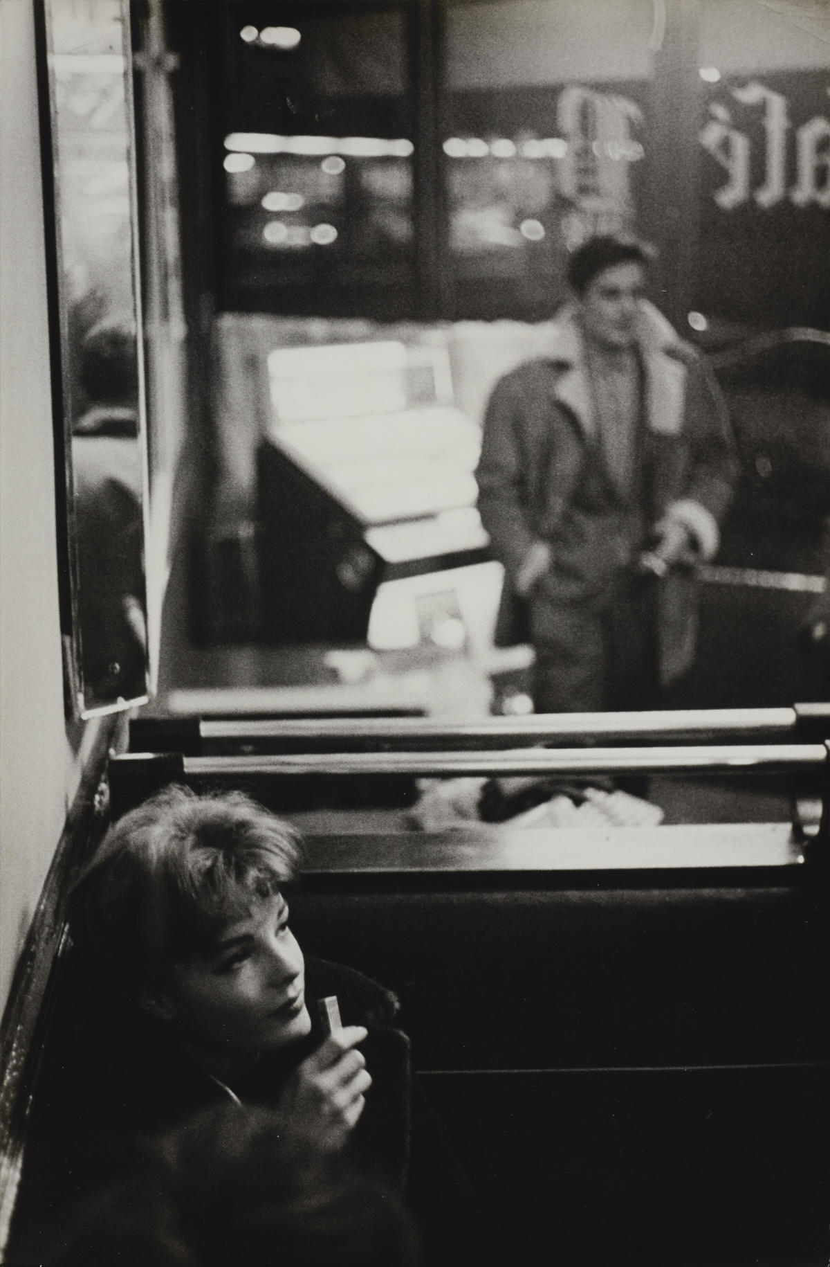 JESPER HOM (* 1931) Romy Schneider und / and Alain Delon, Paris 1958