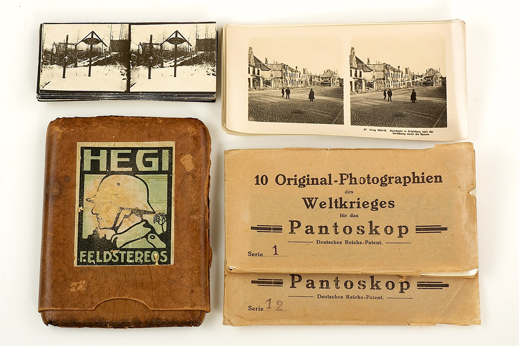 Deutsche Stereokarten WW1 (Lot)