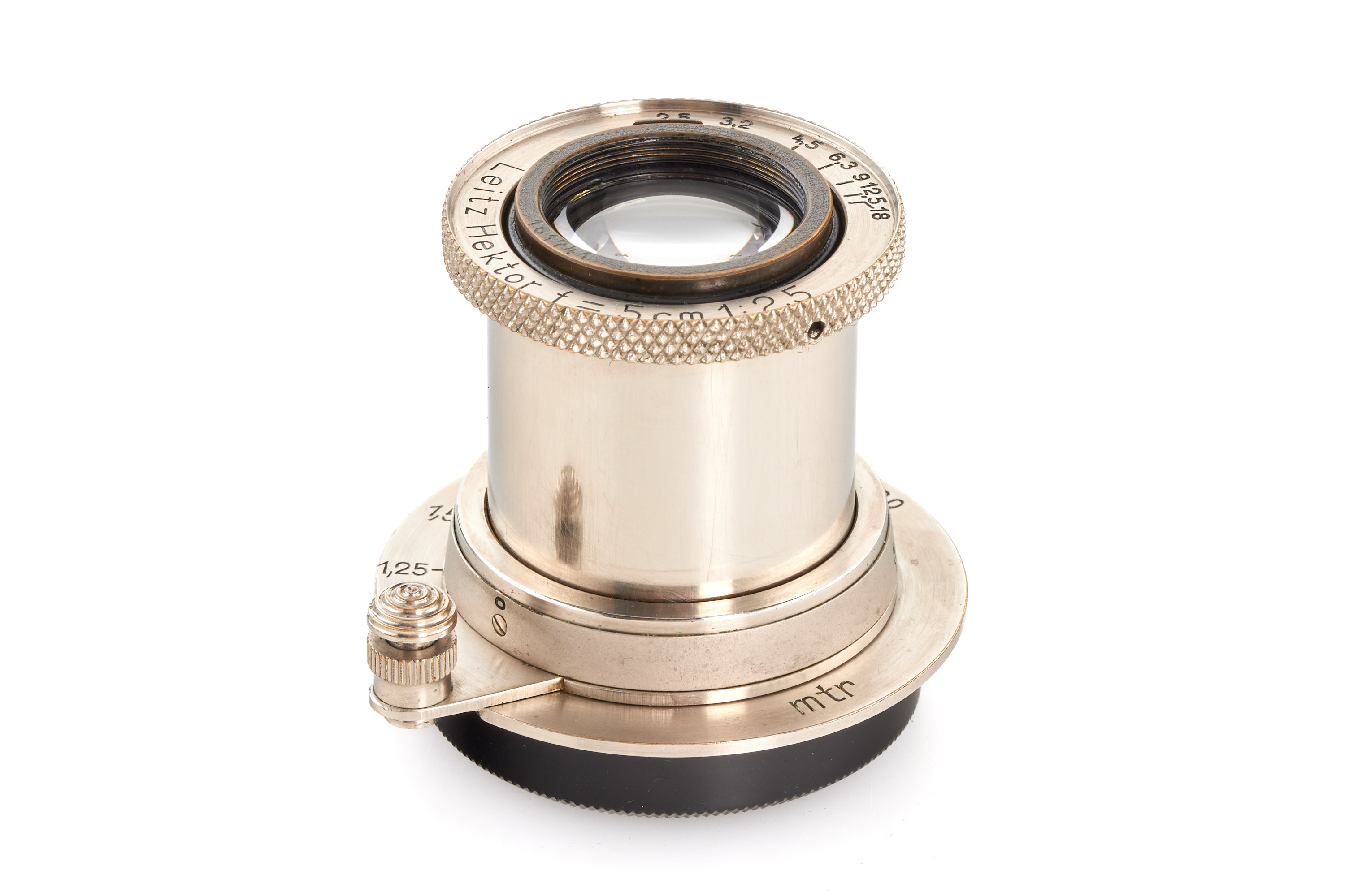 Hektor 2.5/5cm nickel