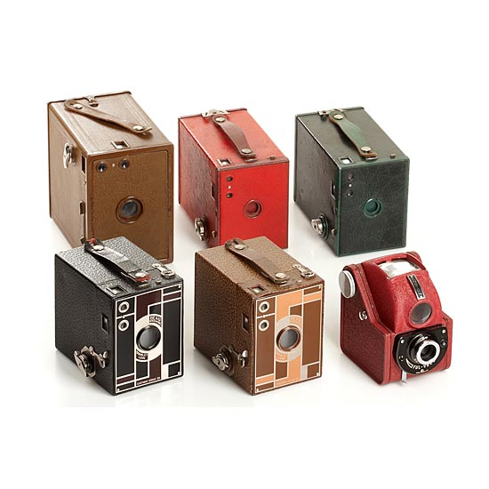 Colored Box Cameras (various)