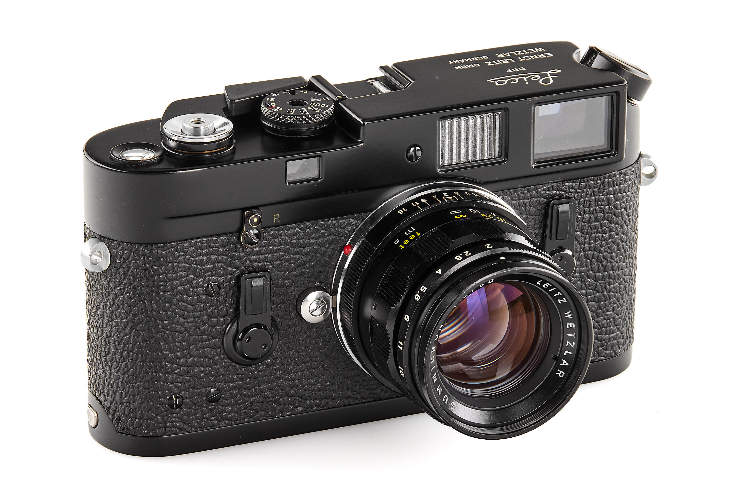 Leica M4 black paint factory sample camera *