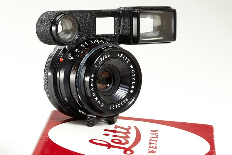 Summaron  2.8/35mm black paint