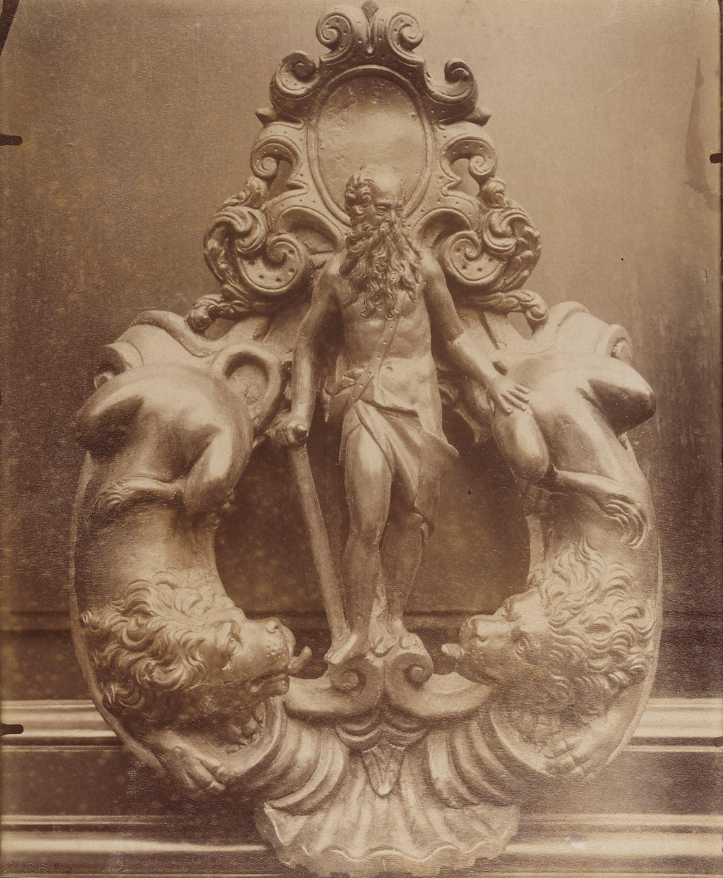 EUGÈNE ATGET (1857–1927) Heurtoir Avenue de Marigny, Paris c. 1905