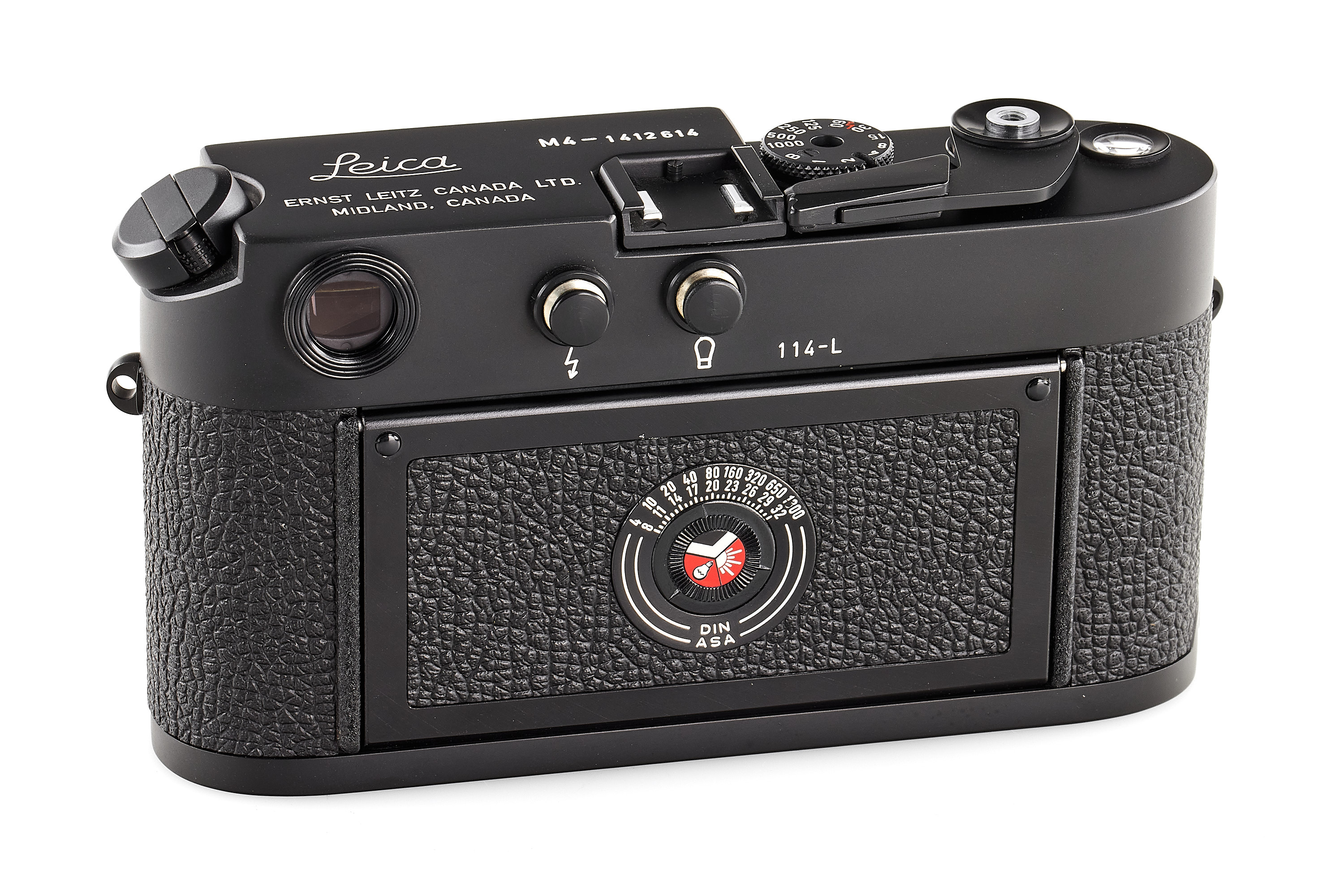 Leica M4 black chrome '50 Years' Midland