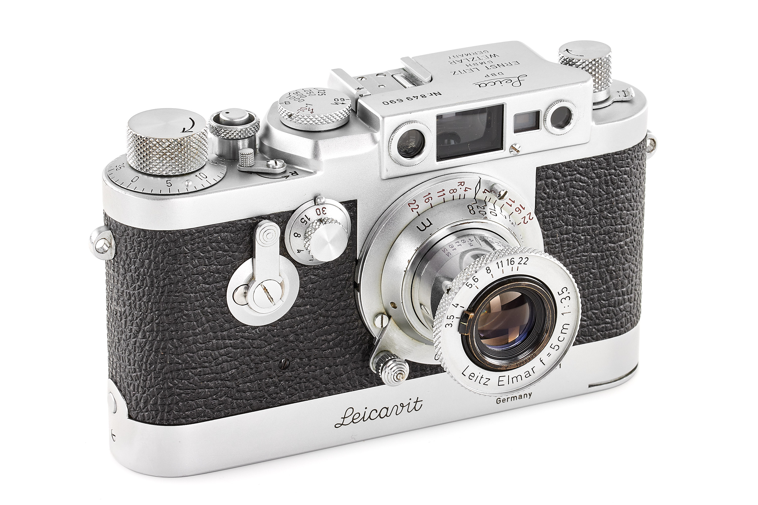 Leica IIIg with Leicavit