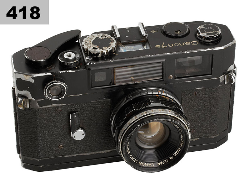 Canon  7s Black Paint