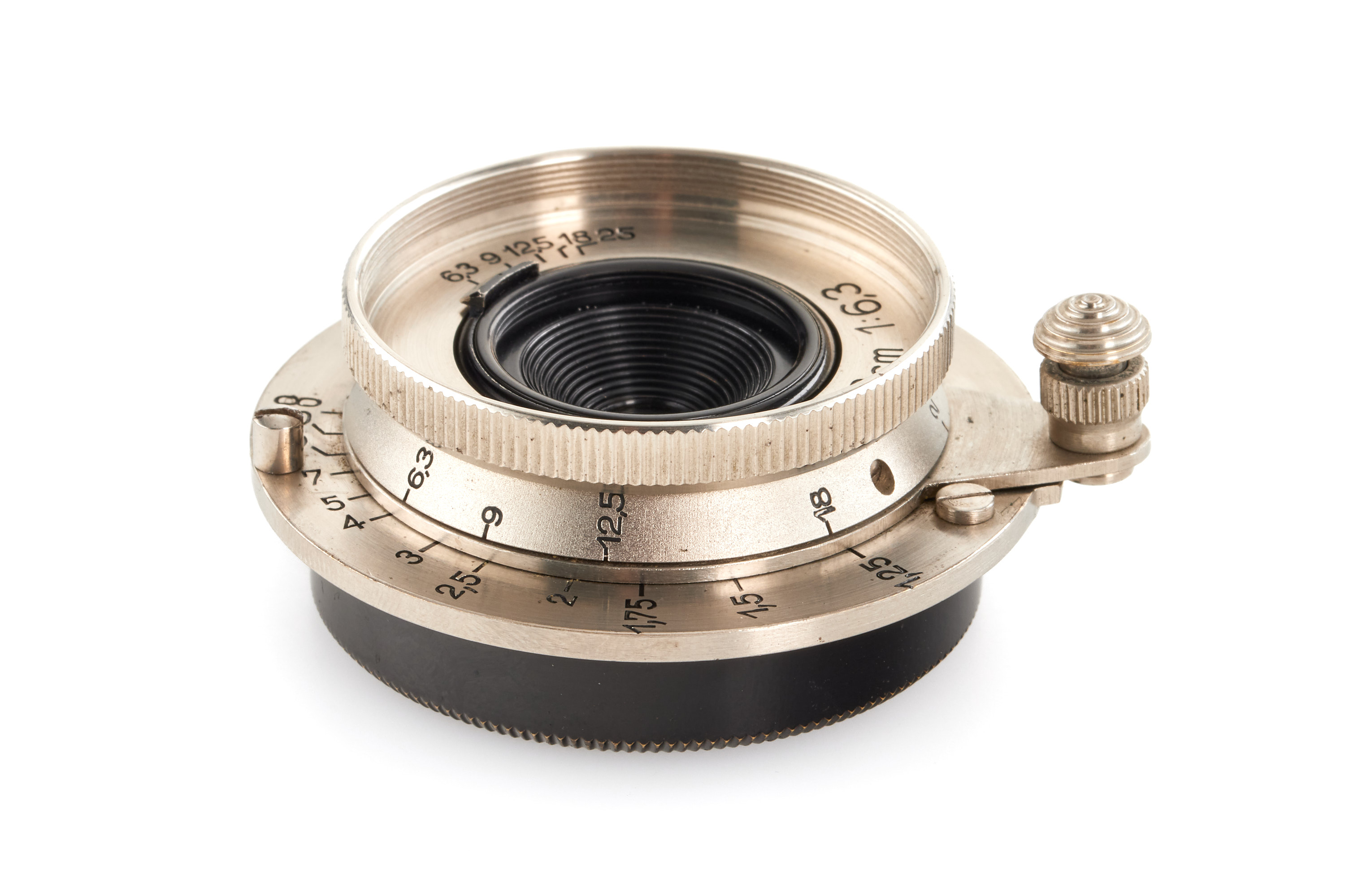 Hektor 6.3/2.8cm HOOPY nickel