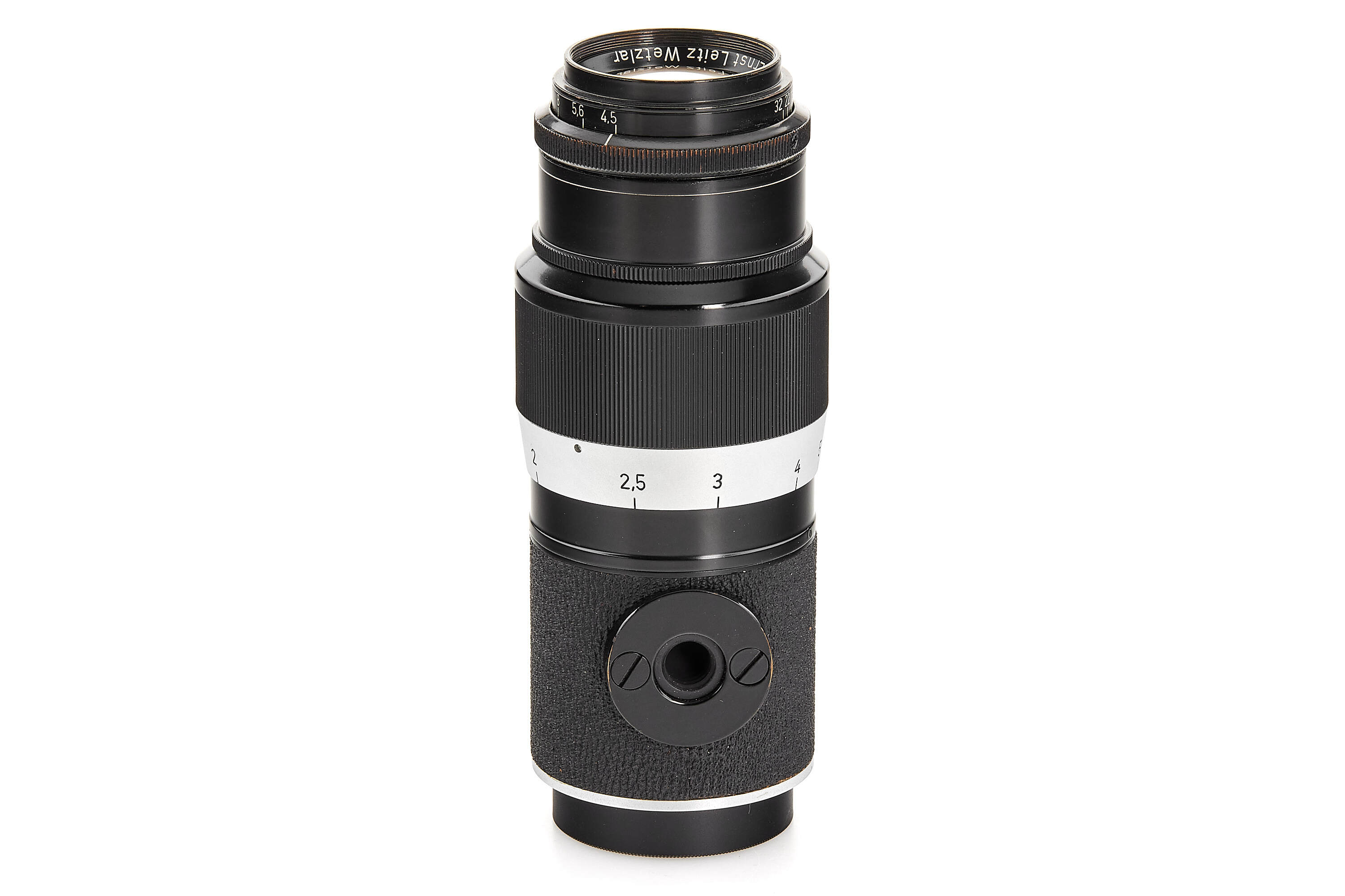 Hektor 4.5/13.5cm black/chrome