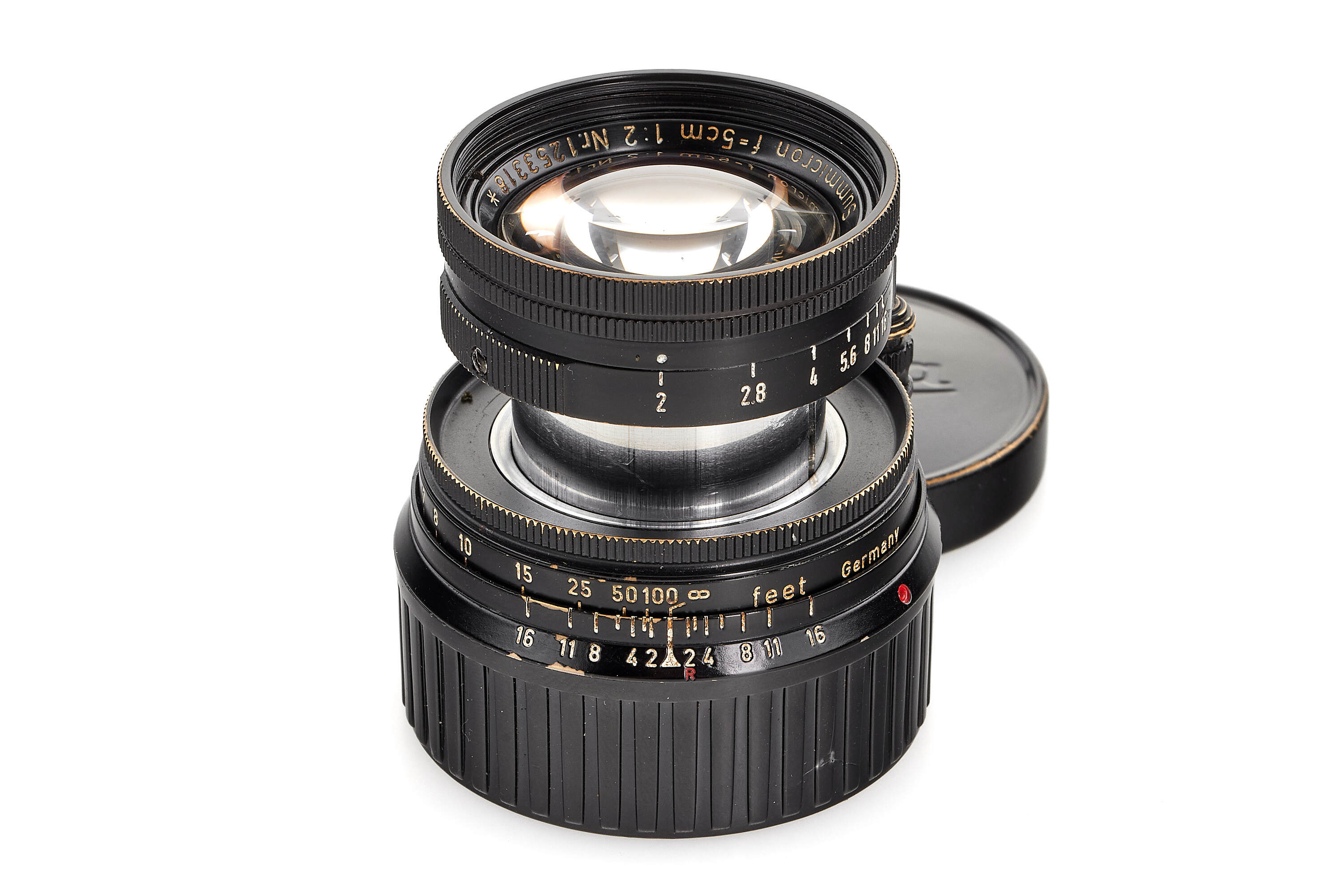 Summicron 2/5cm collapsible black paint