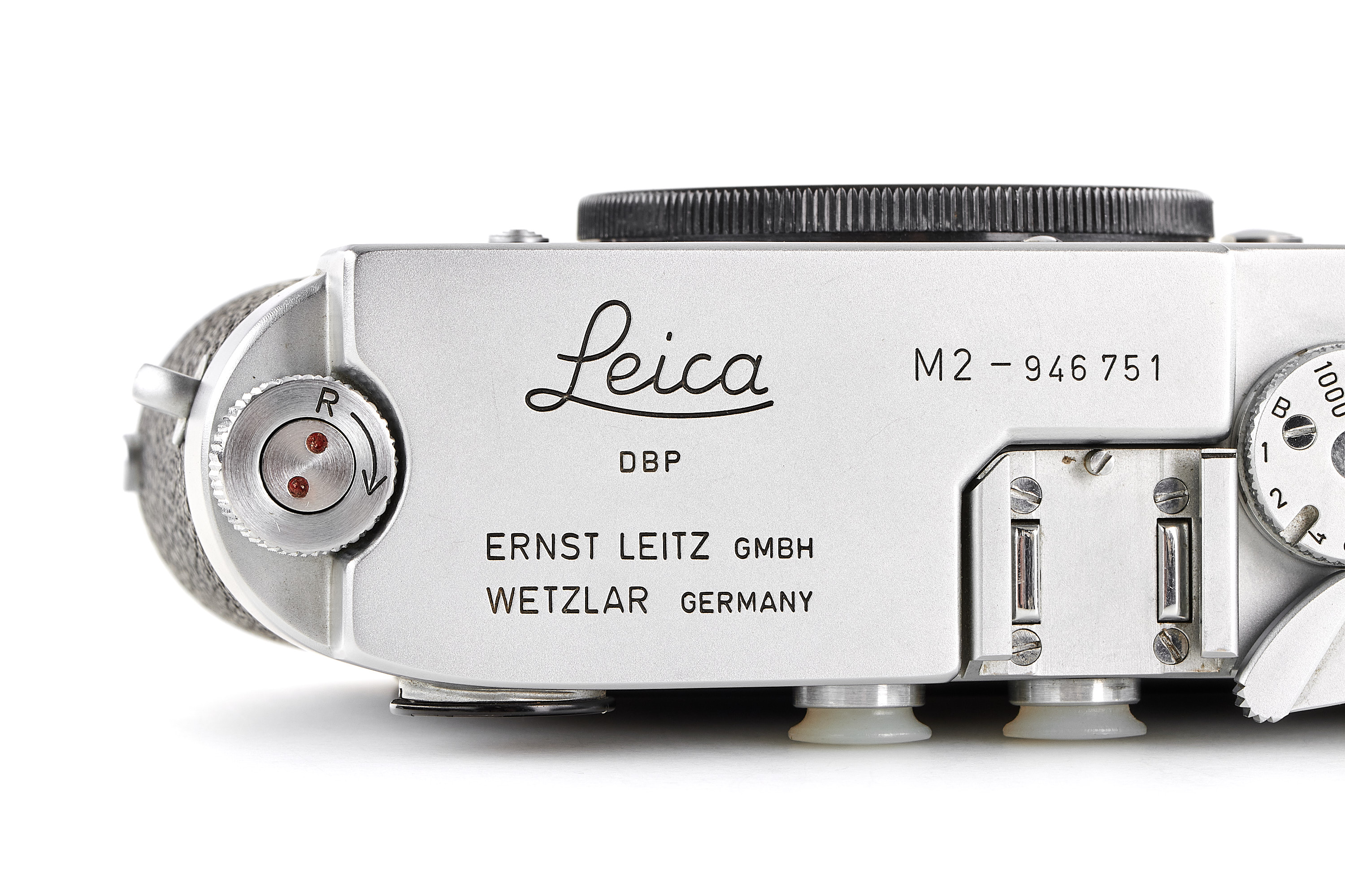 Leica M2 chrome Button Rewind