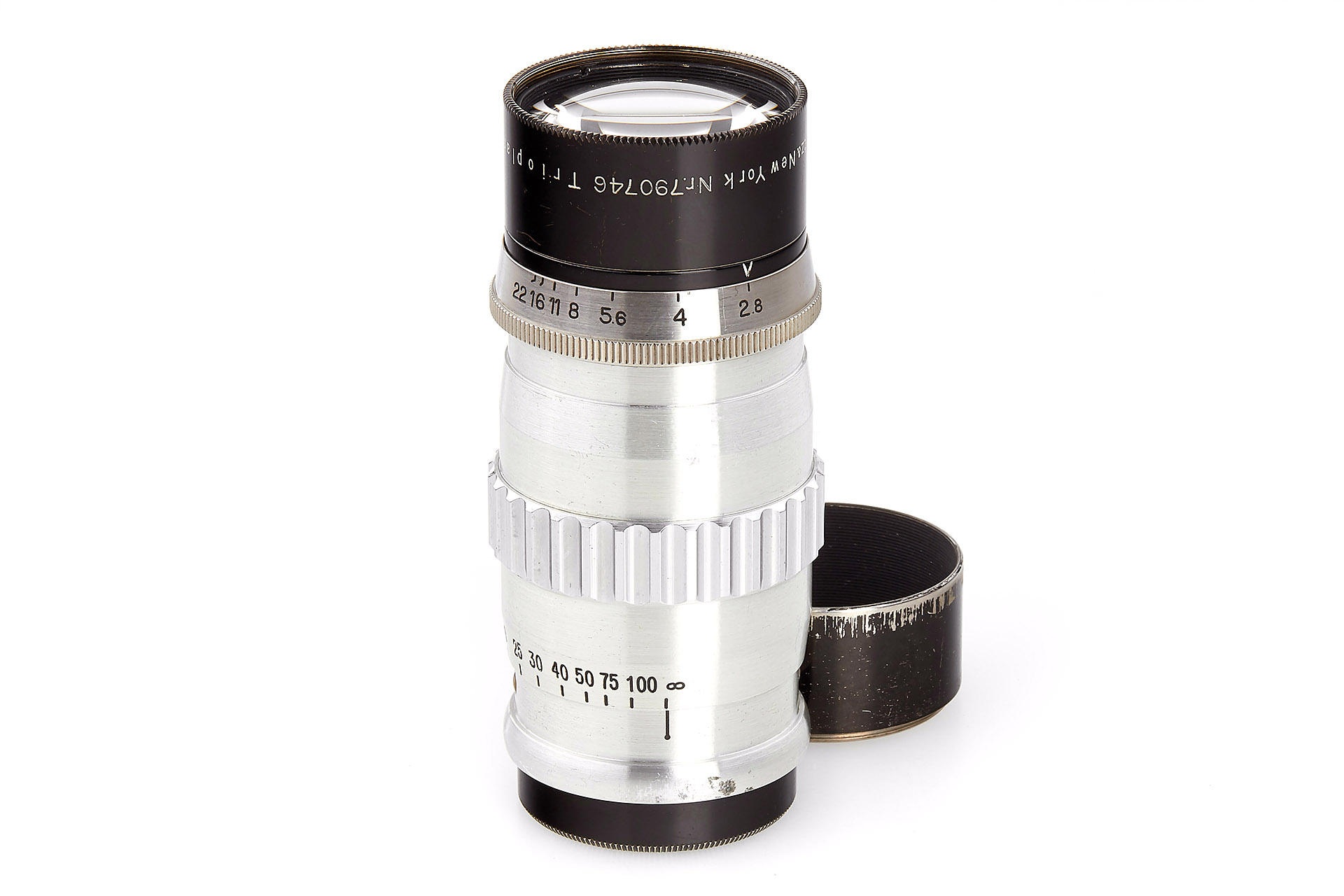 Meyer Görlitz f. Leica M39 Trioplan 2.8/4 1/4inch (10.5cm) *