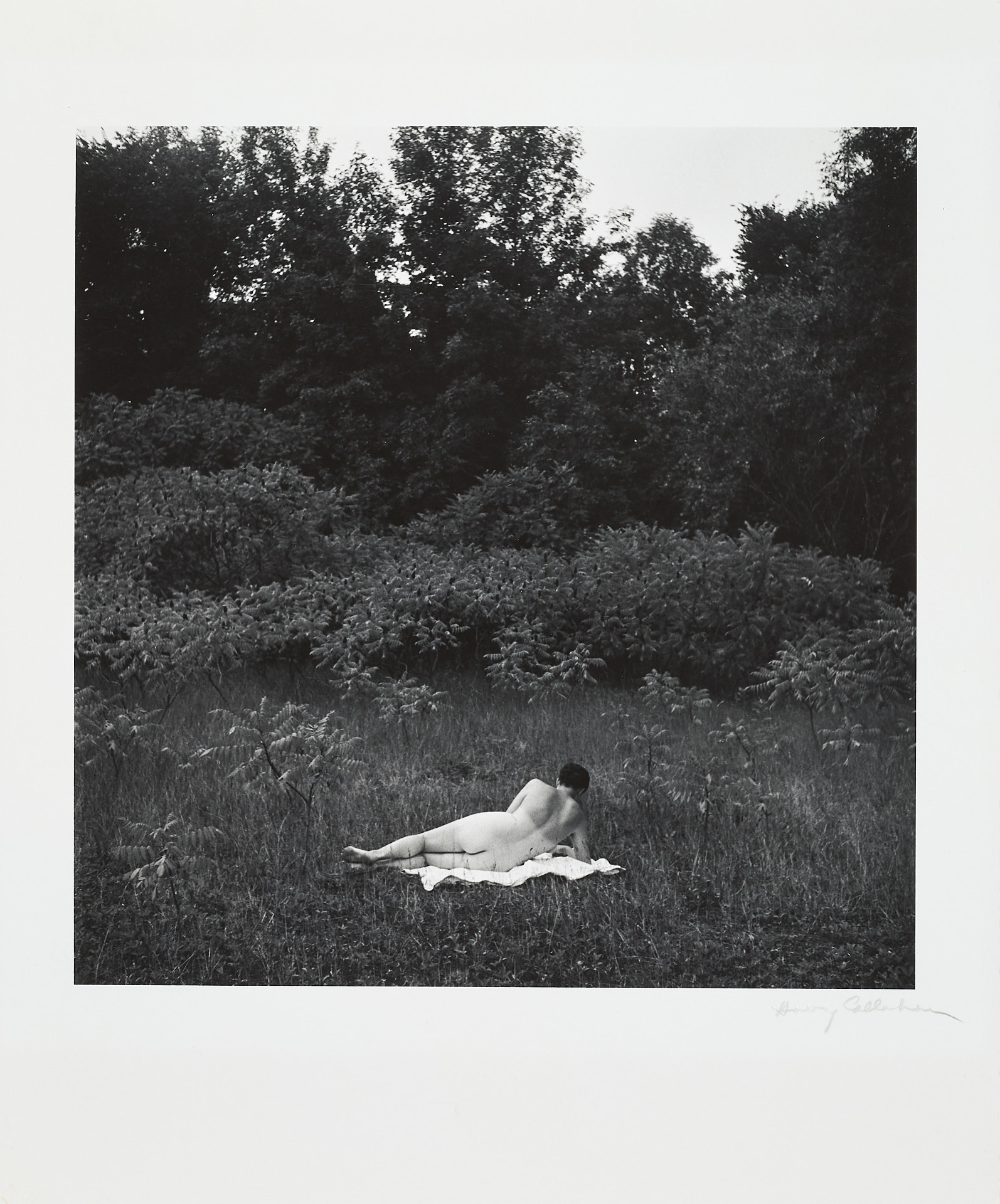 HARRY CALLAHAN (1912–1999) - Eleanor, Port Huron, Michigan c.1954