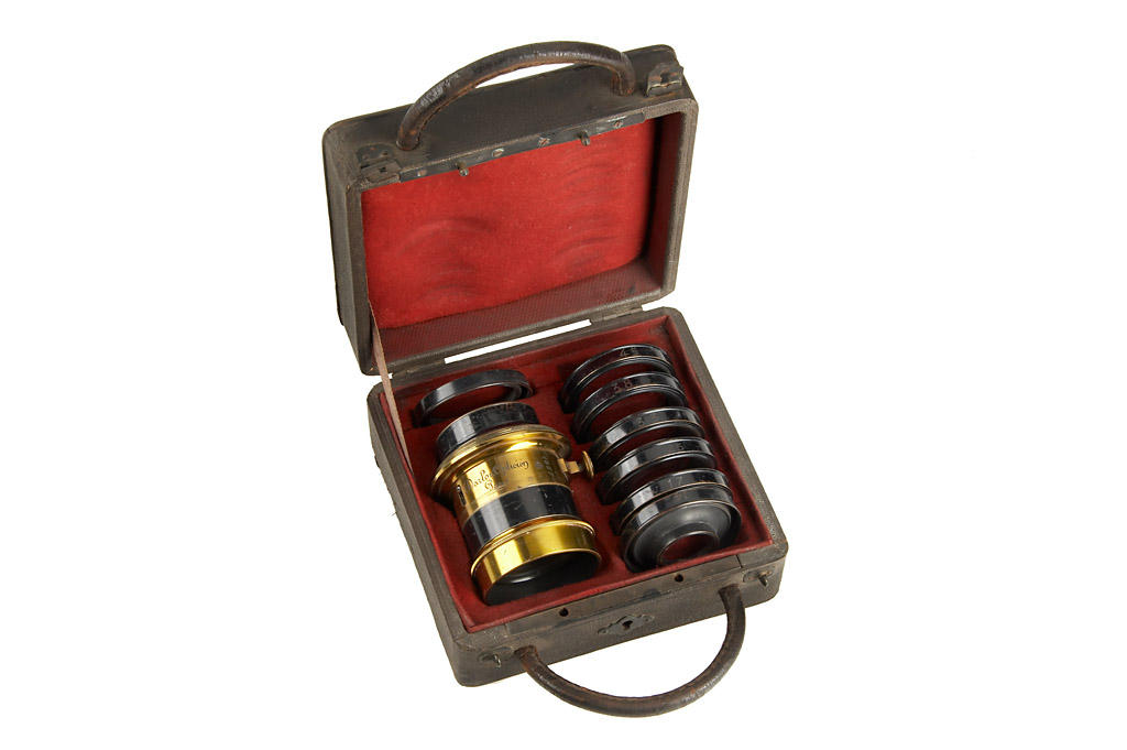 A. Darlot Opticien Casket Lens set