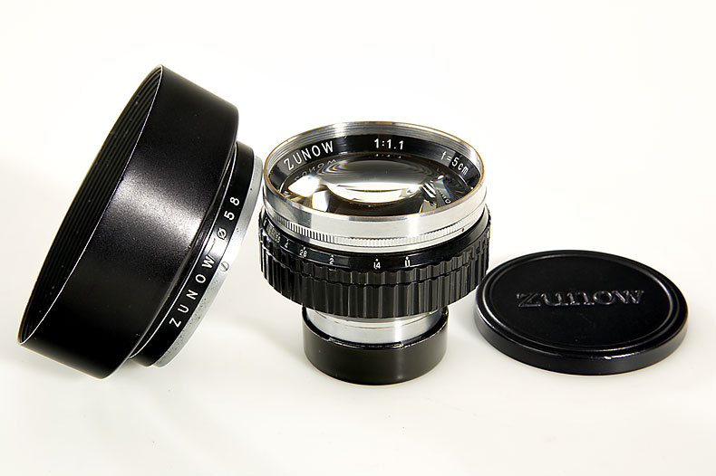 Zunow Opt.Japan  Zunow 1.1/5cm black Zunow Opt.Japan  Zunow 1.1/5cm black