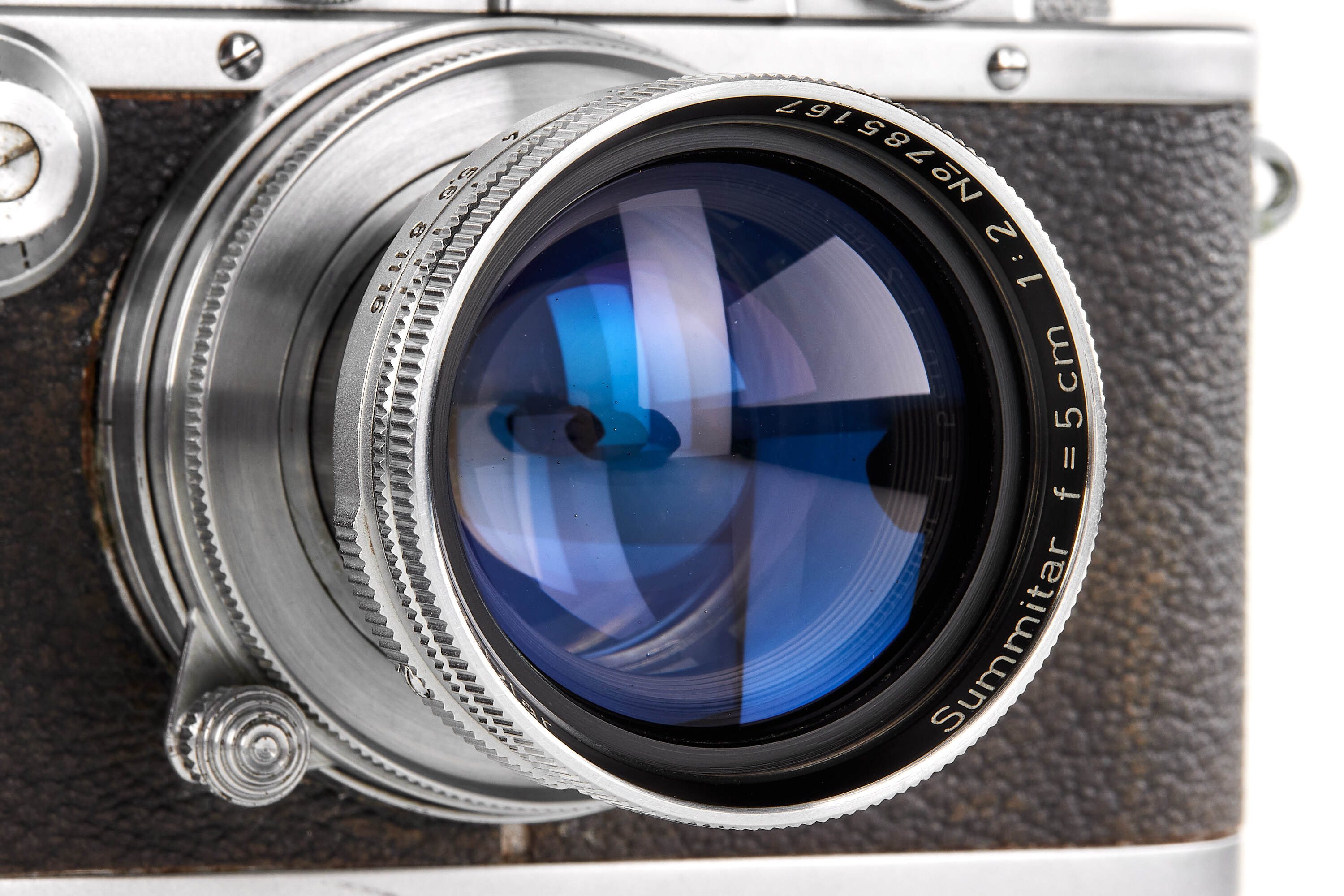 Leica IIIa chrome with SCNOO rapid winder *