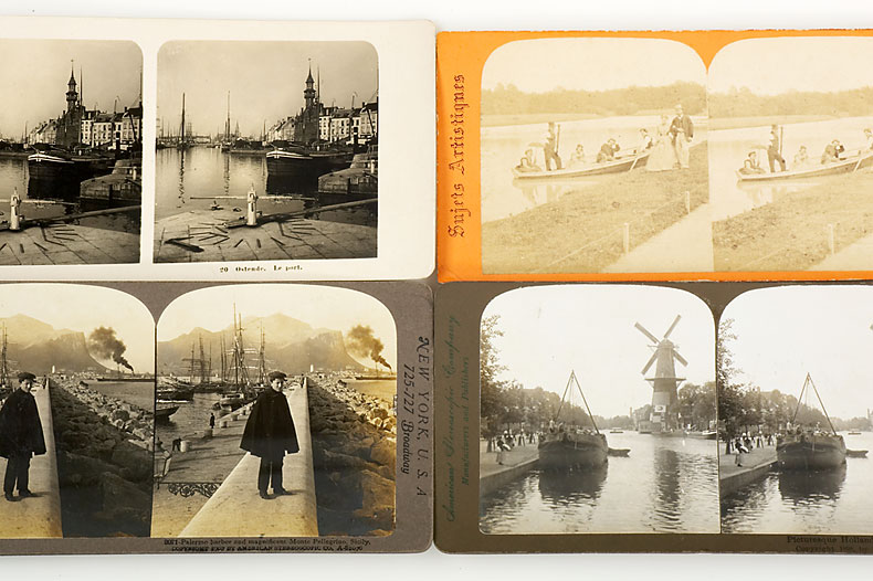 28 Stereographs 'On the Seaside' 28 Stereographs 'On the Seaside'