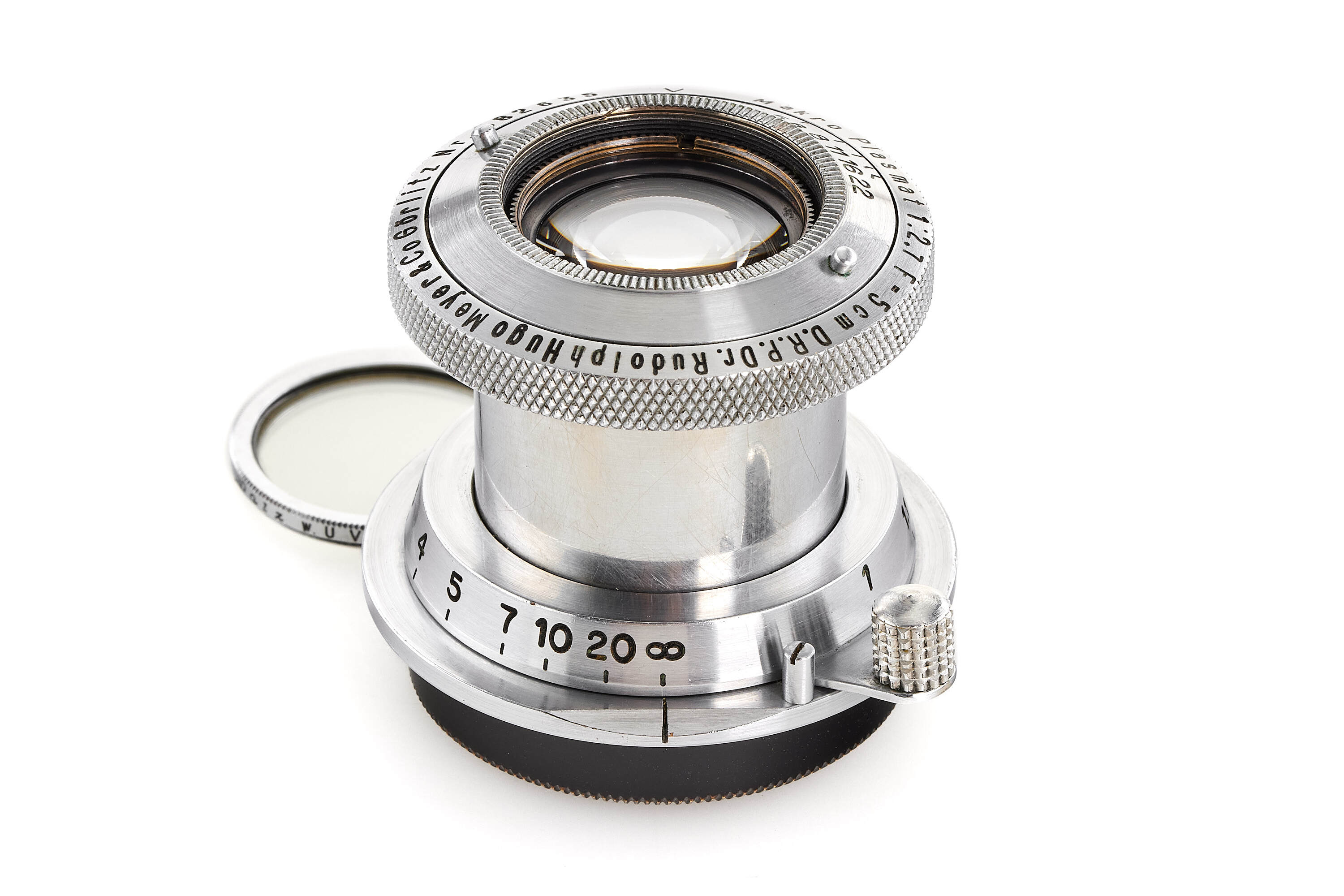 Meyer Görlitz f. Leica M39 Makro Plasmat 2.7/5cm chrome * Meyer Görlitz f. Leica M39 Makro Plasmat 2.7/5cm chrome *
