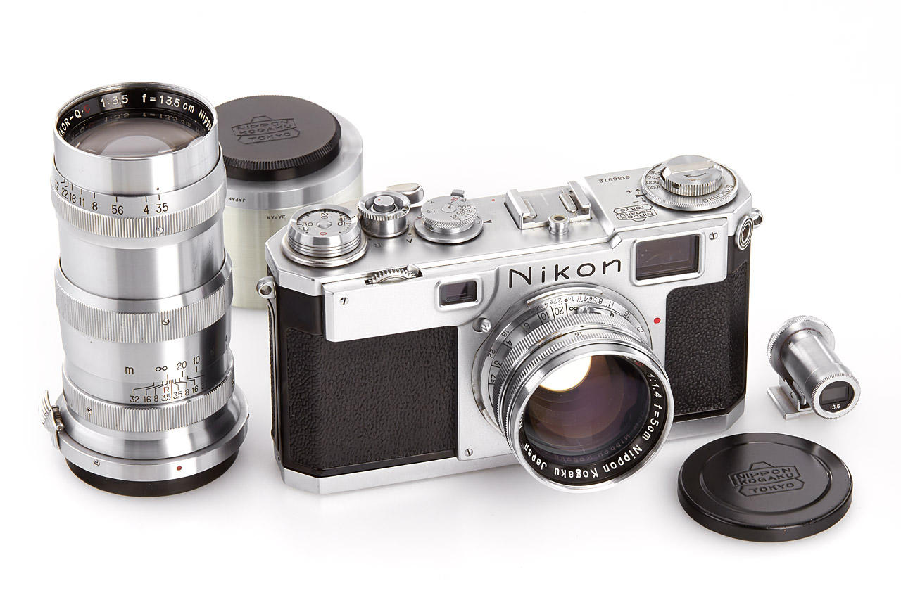 Nikon S2 chrome dial set