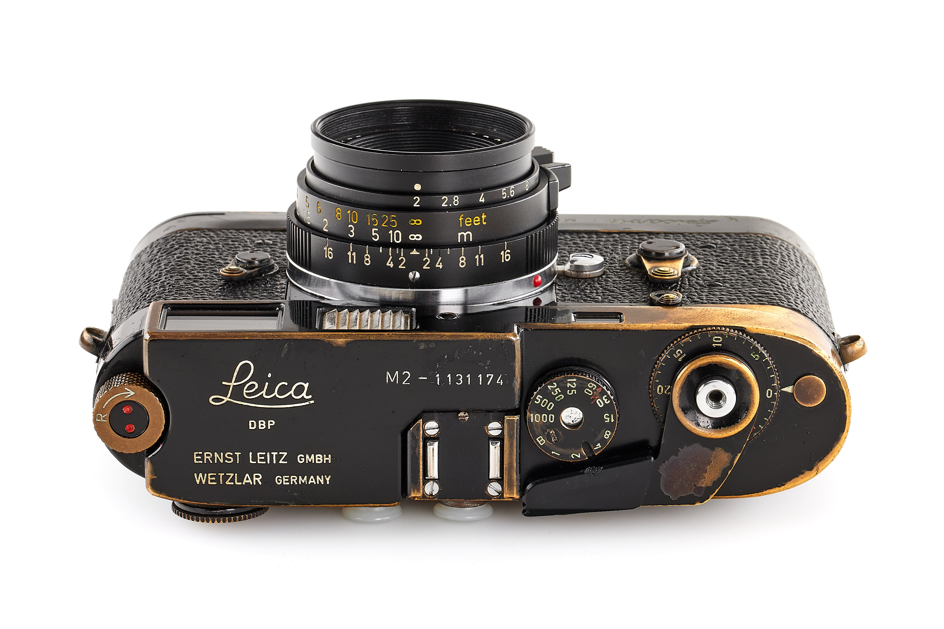 Leica M2 black paint with Summicron 2/35mm and Leicavit MP black paint