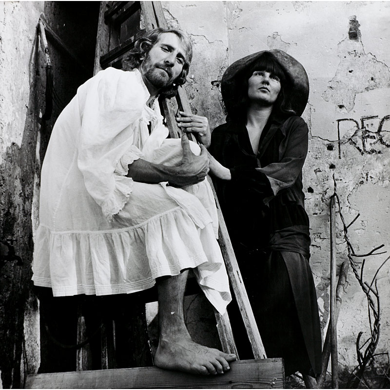 Padhi Frieberger (* 1928), ›Ironisches Doppelporträt‹ (Padhi Frieberger & Maria Lassnig)