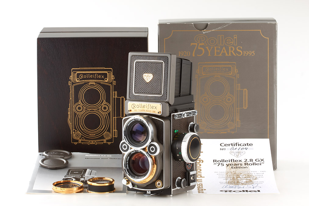 Rolleiflex 2.8GX '75 Years'