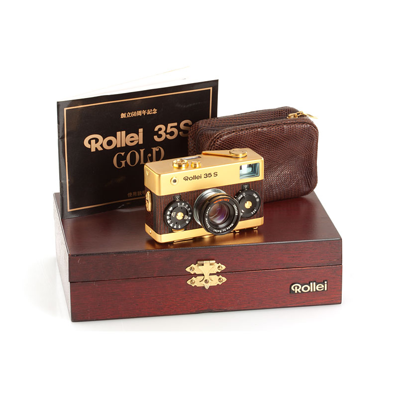 ローライ(Rollei)35S Gold 創立60周年記念モデル S/N1082