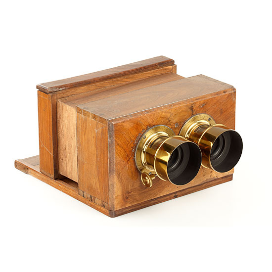 Amerikanische Schiebekasten Stereokamera
