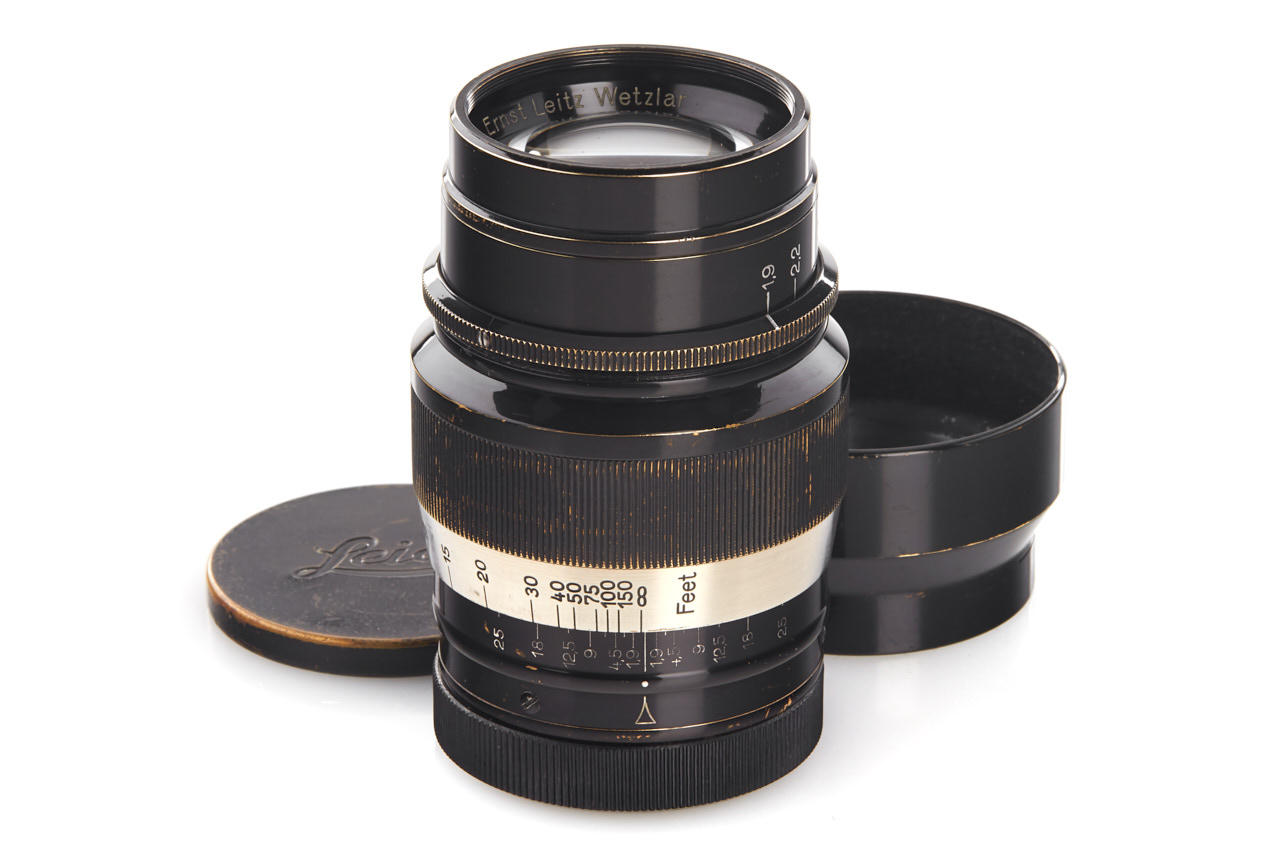 Hektor 1.9/7.3cm black/nickel *