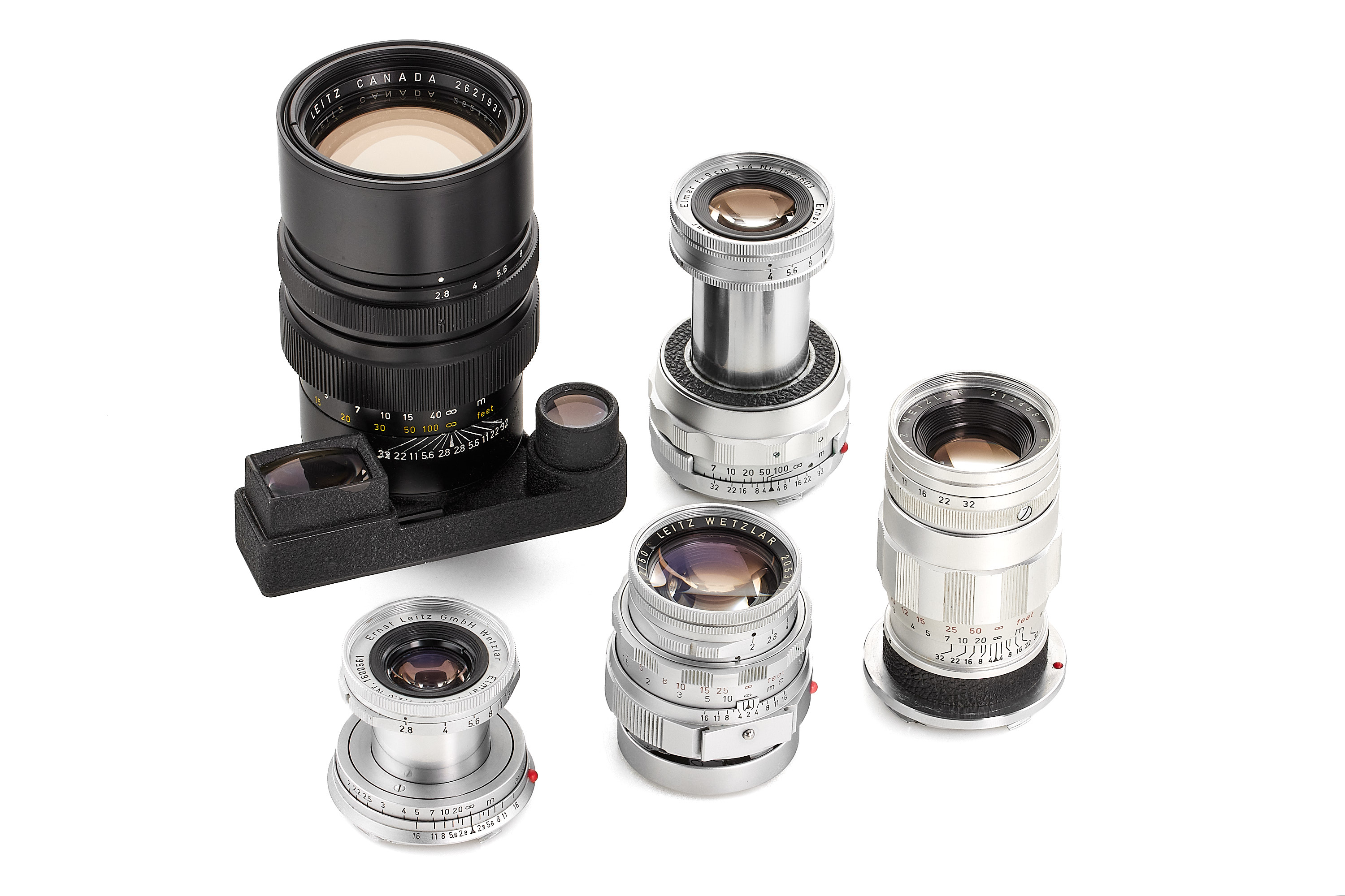 Leica M Lenses Set