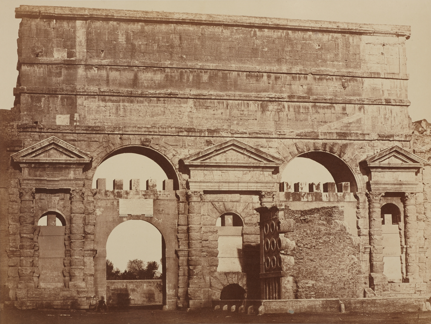 ROBERT MACPHERSON (1811–1872) Porta Maggiore, Rome c. 1860