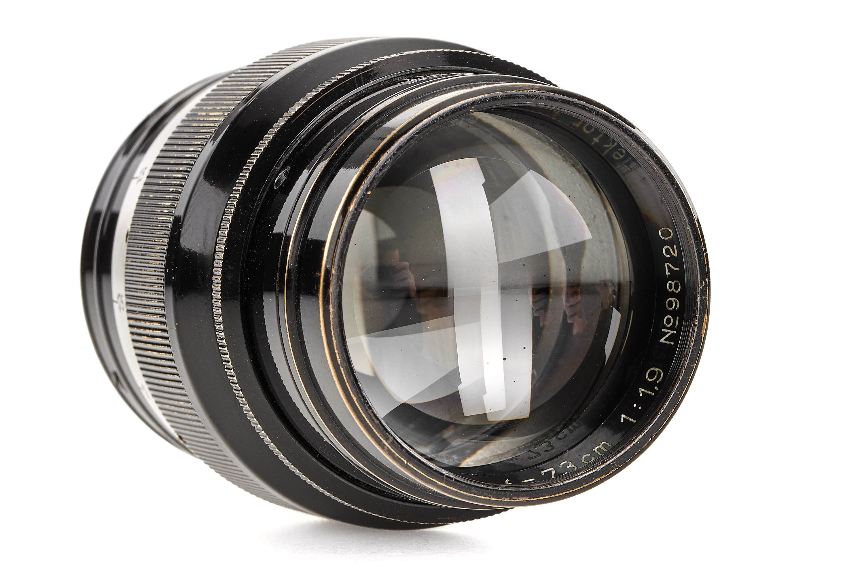 Hektor 1.9/7.3cm HEKON black/nickel