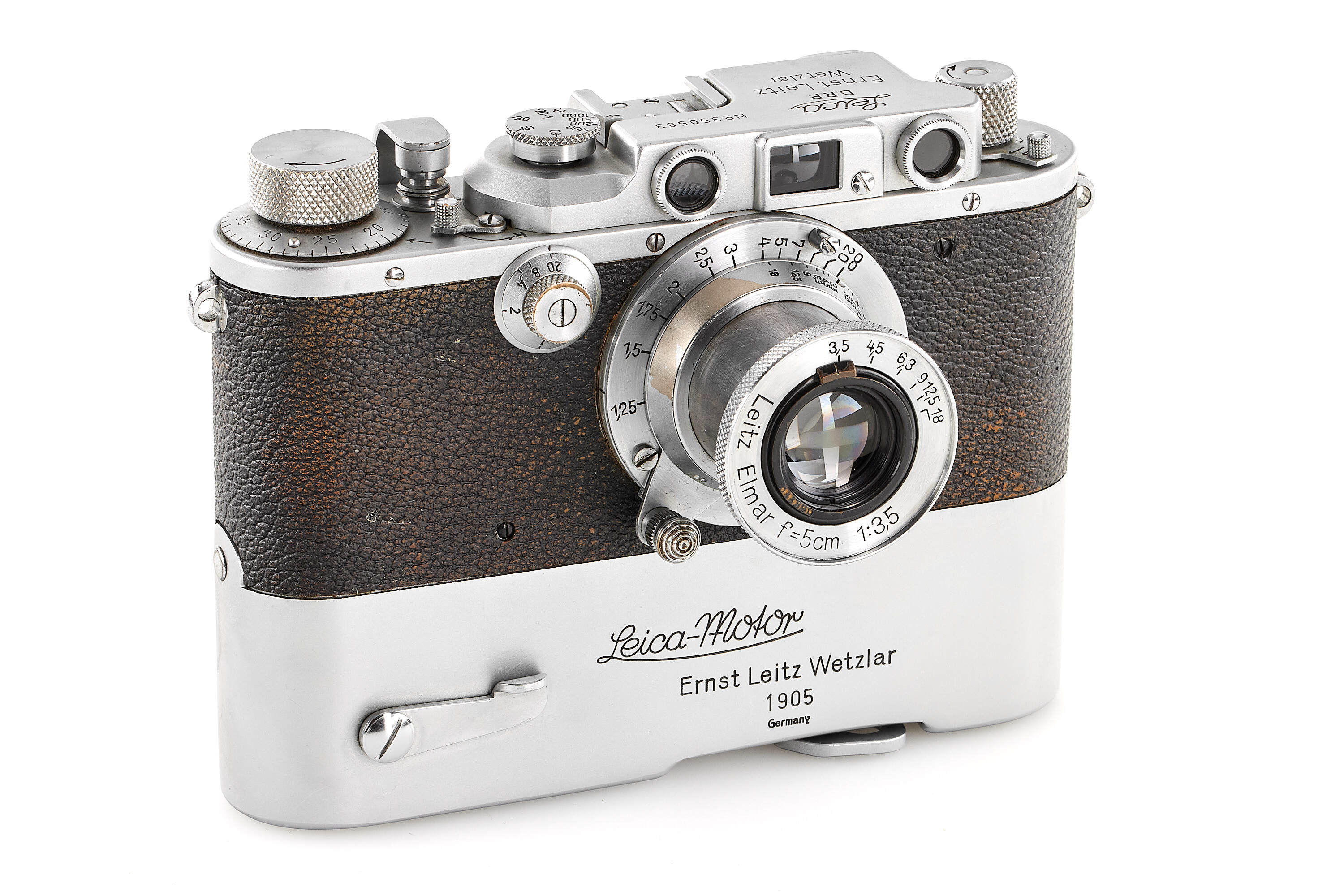 Leica IIIb chrome with Leica-Motor MOOLY