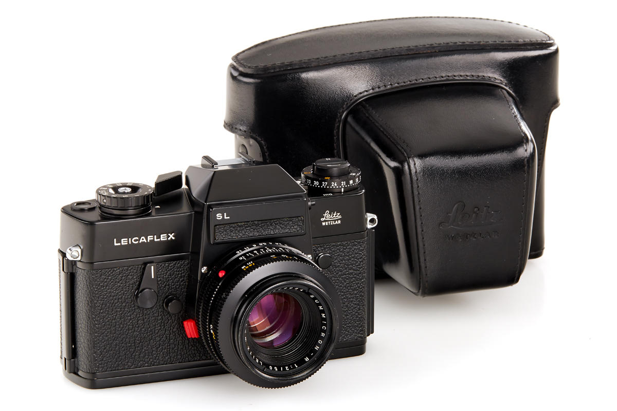 Leicaflex SL black paint *