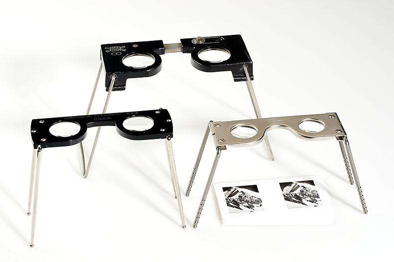 Folding Pocket Stereoscopes (various) Folding Pocket Stereoscopes (various)