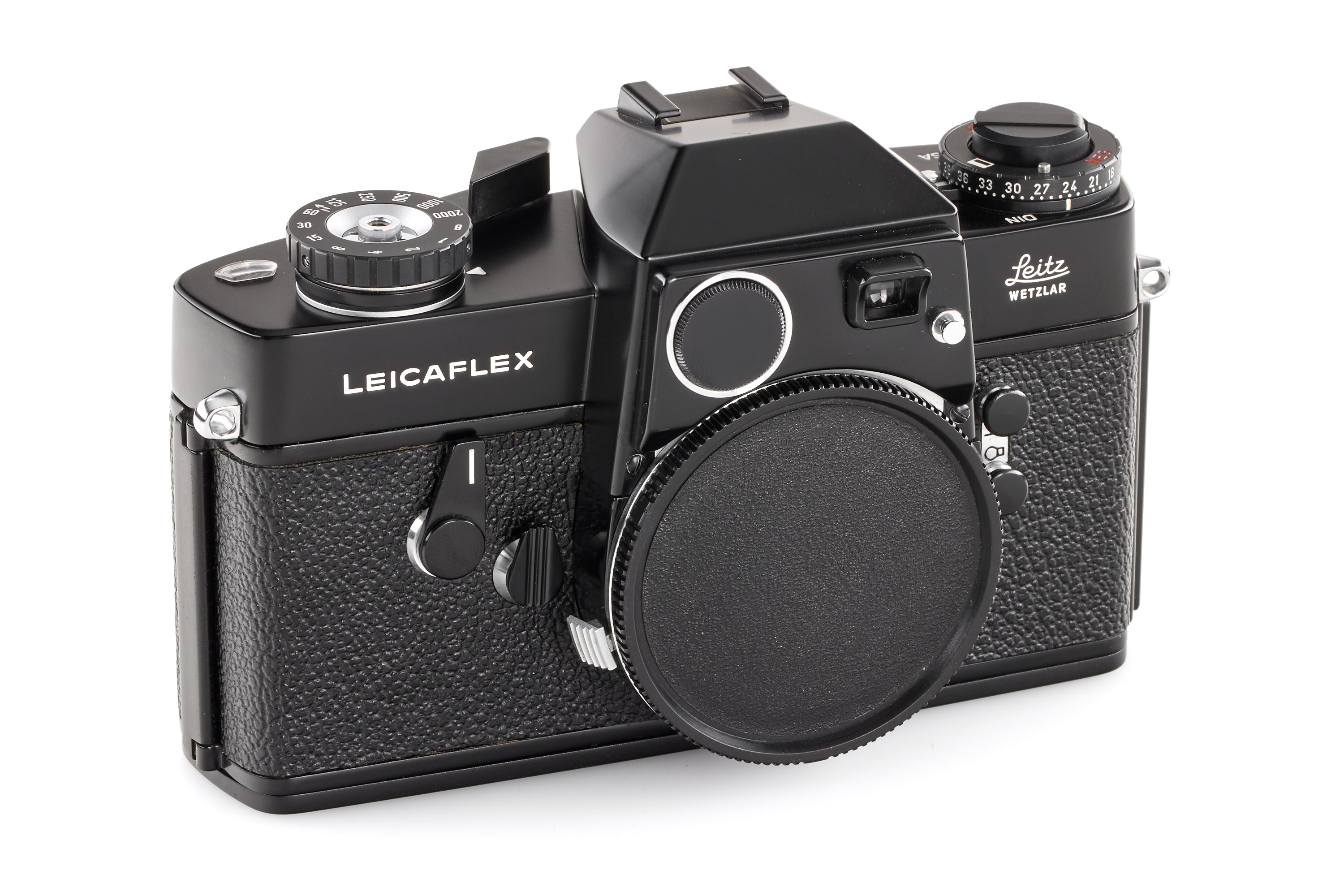 Leicaflex black paint