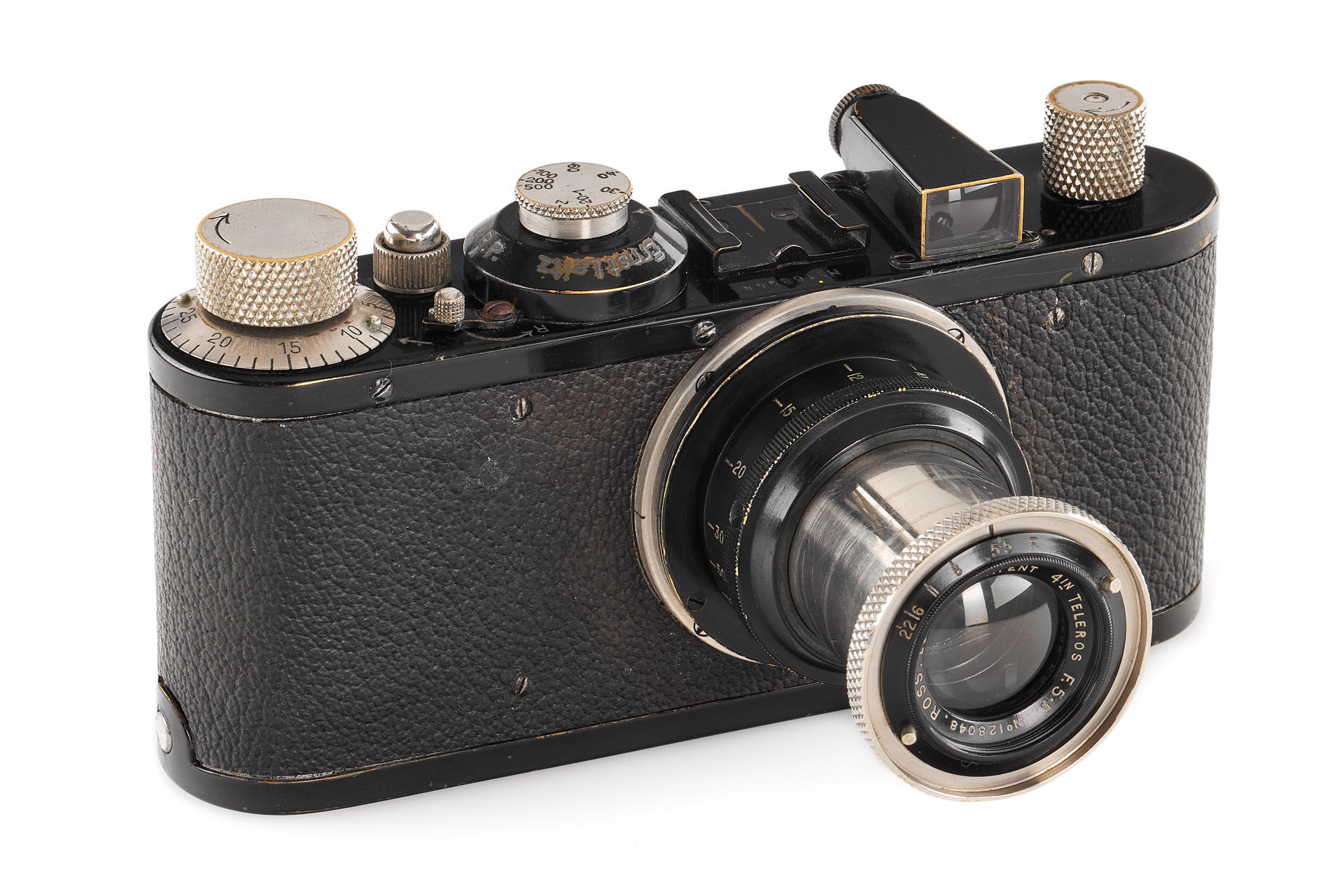 Leica Standard + Ross Teleros 5.5/4" *