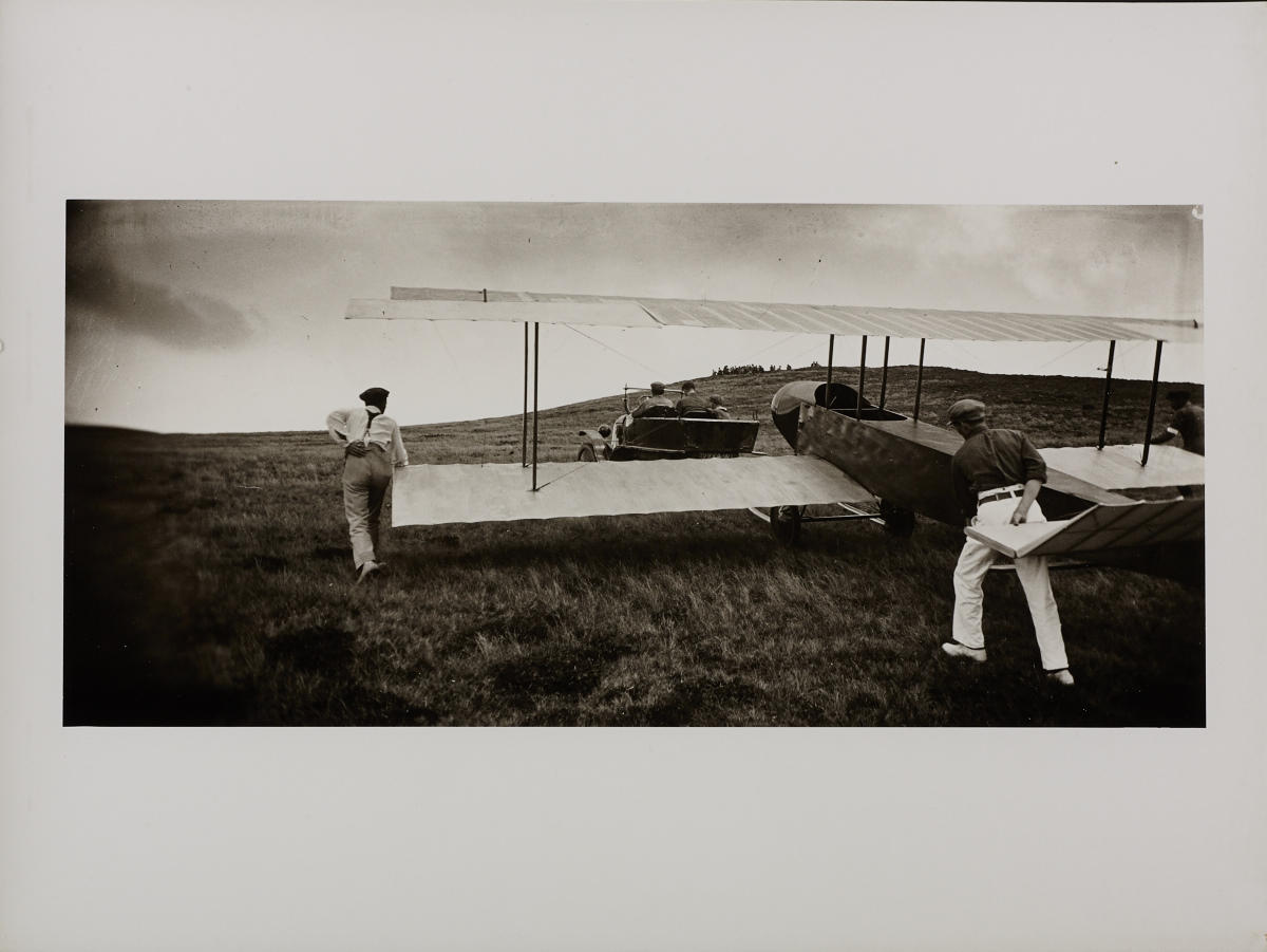 JACQUES-HENRI LARTIGUE (1894–1986) ‘Farman au départ’, Combegrasse 1922