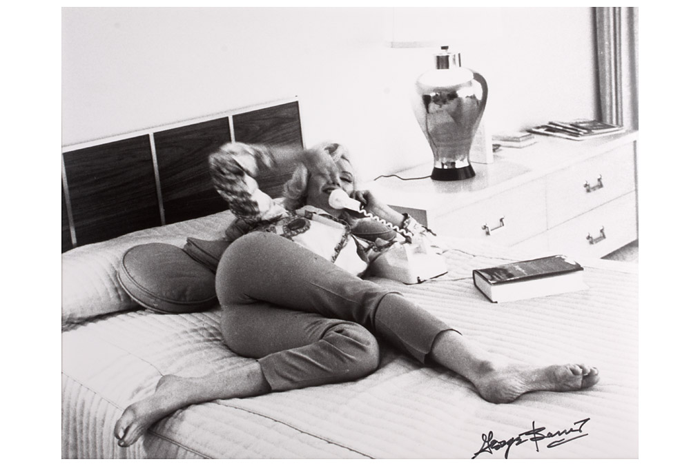 Marilyn Monroe on the phone, George Barris (* 1928)