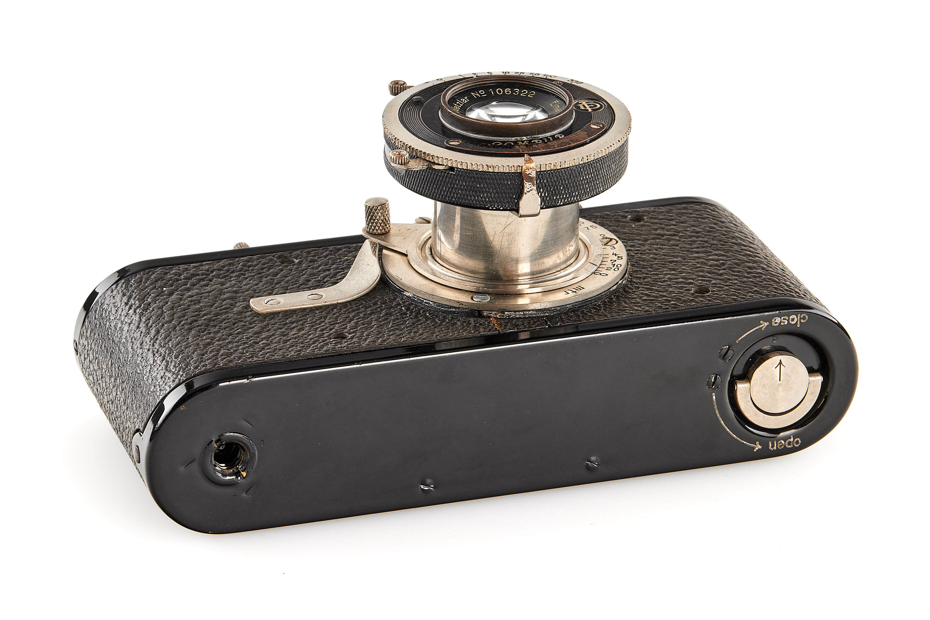 Leica I Mod. B Ring-Set Compur with Elmar 3.5/5cm no.106322 *
