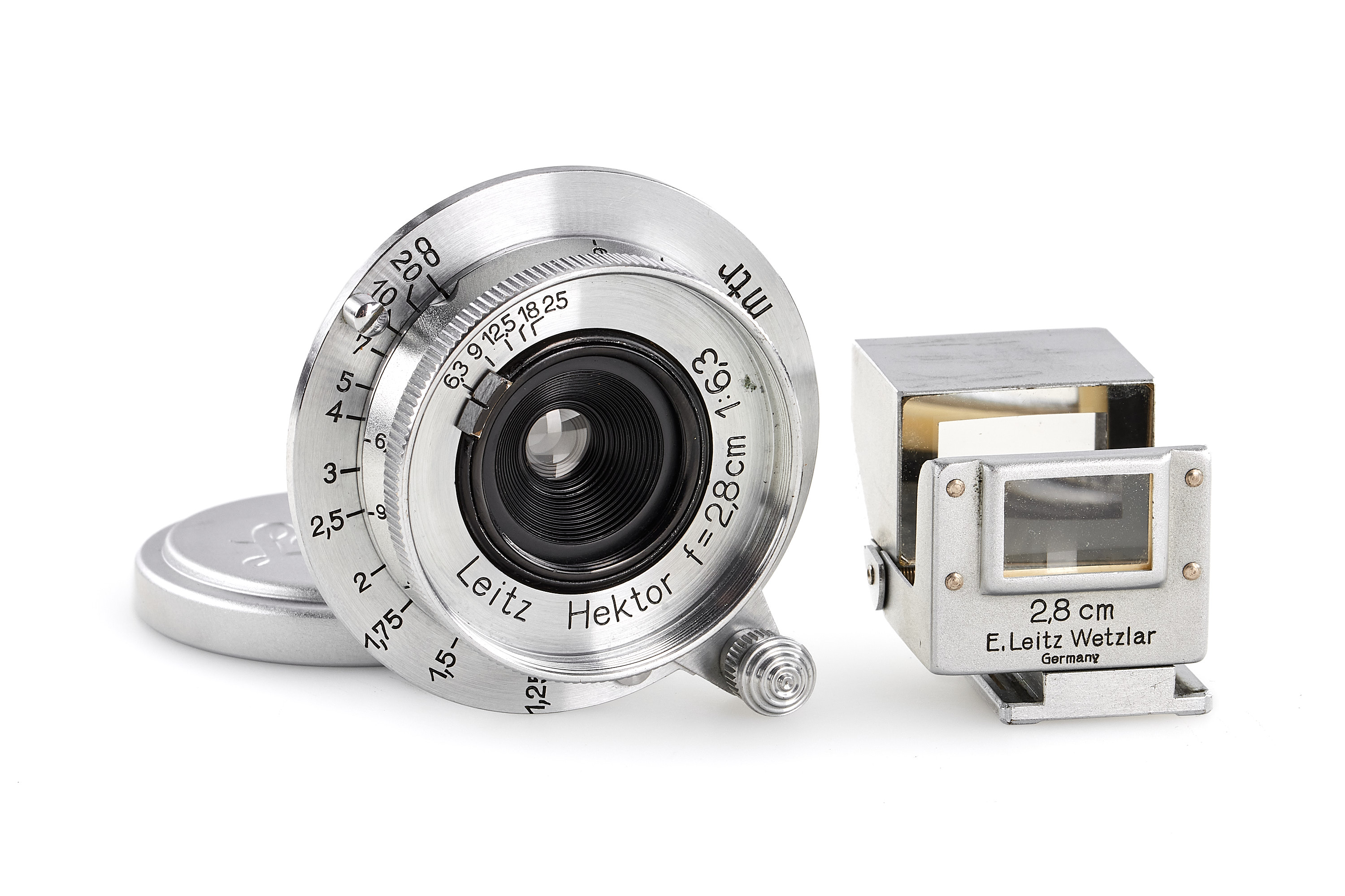Hektor 6.3/2.8cm HOOPY chrome