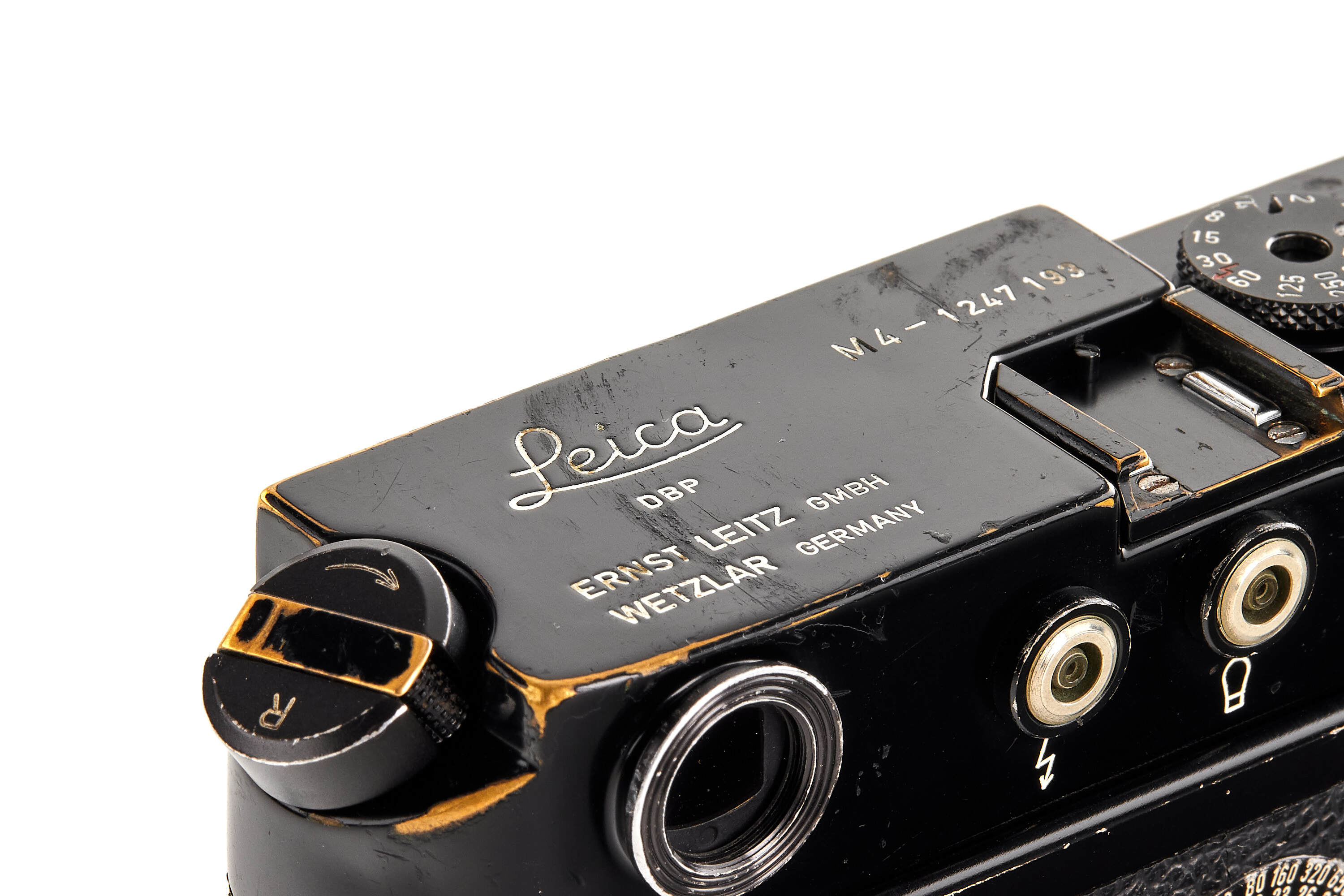 Leica M4 black paint