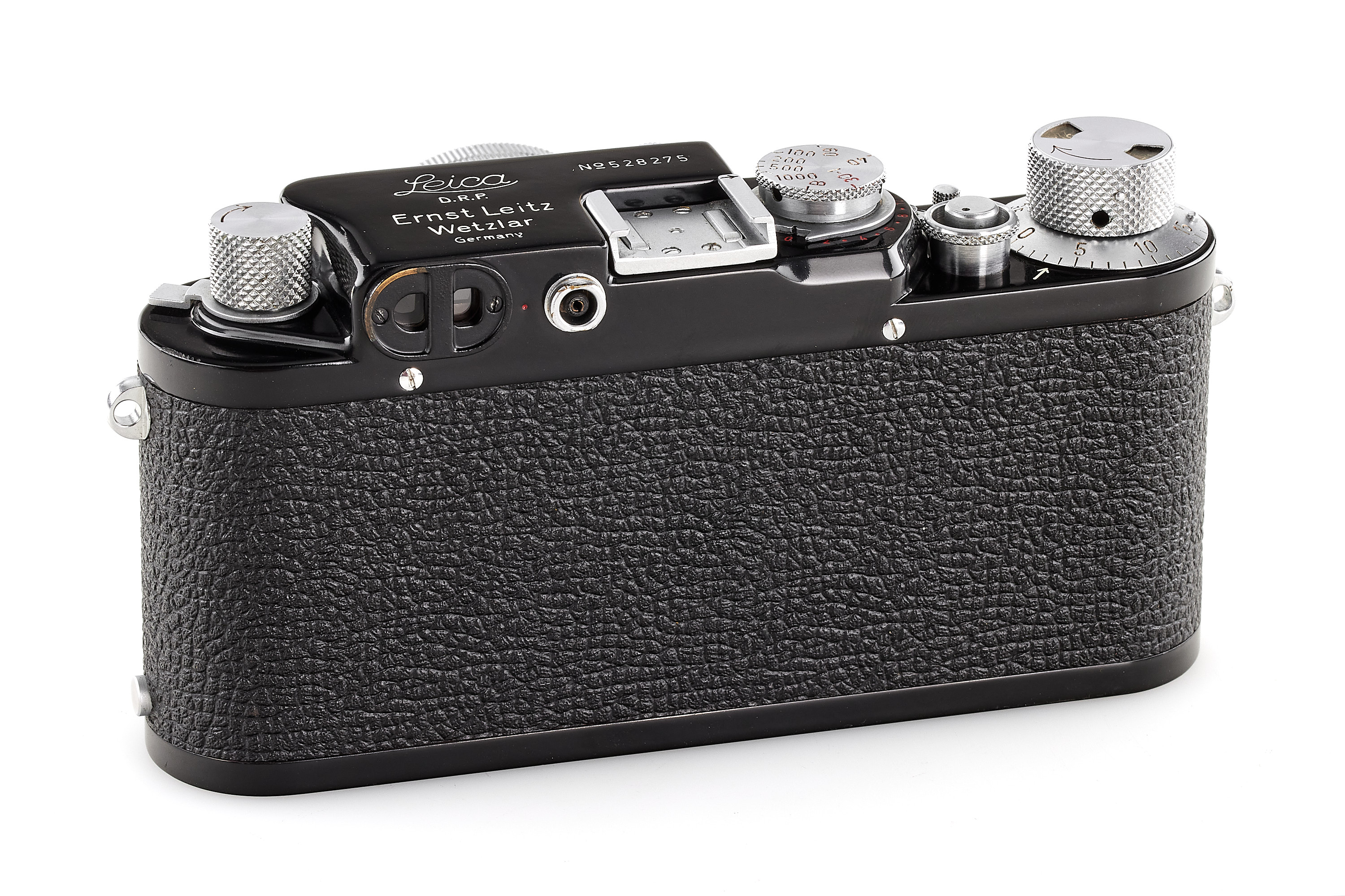 Leica IIIf black paint