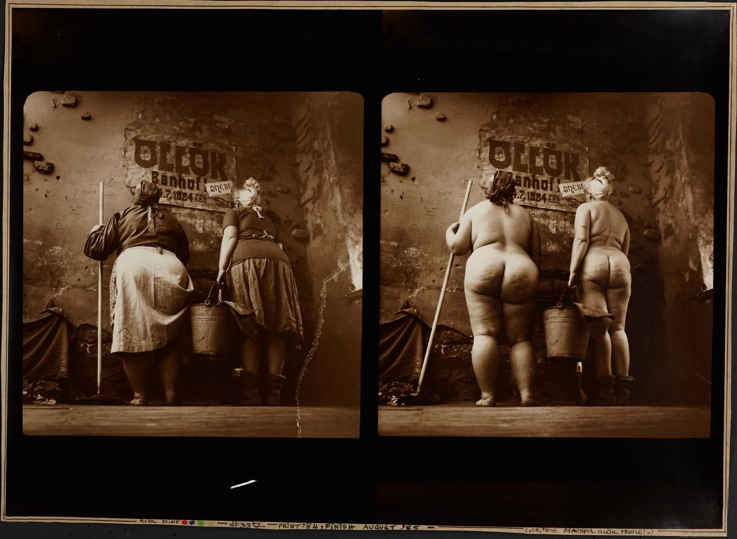 JAN SAUDEK (* 1935) ‘Oh, those beautiful Ollök people’, 1984 JAN SAUDEK (* 1935) ‘Oh, those beautiful Ollök people’, 1984