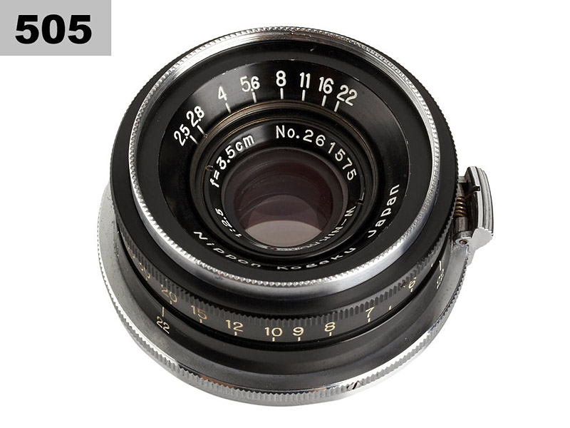 Nikon  W-Nikkor.C 2.5/3.5cm Black